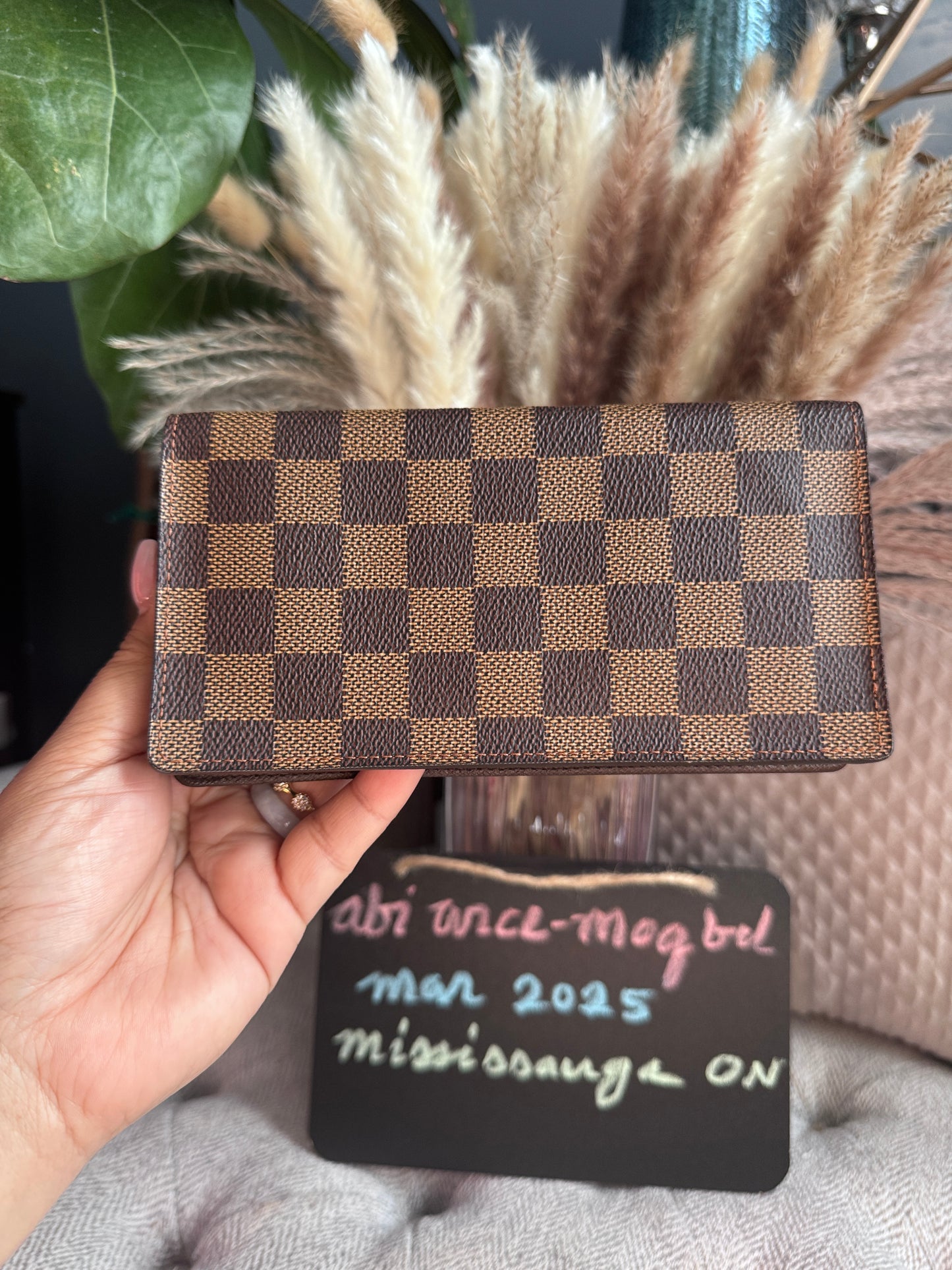 Louis Vuitton Damier Ebene Vintage Bifold