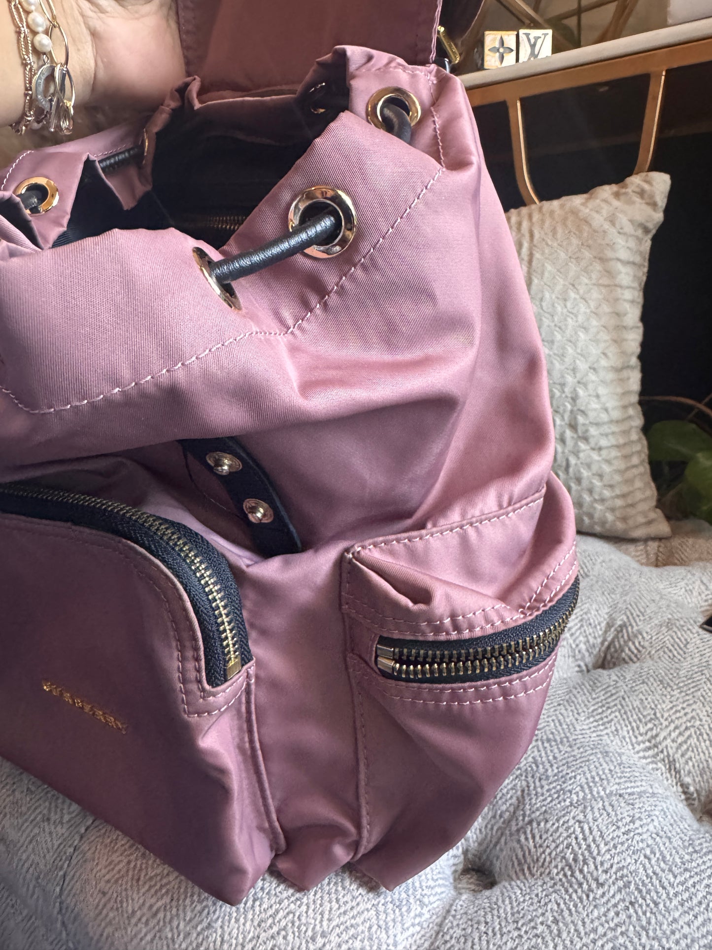 Burberry Nylon Small Rucksack/Backpack