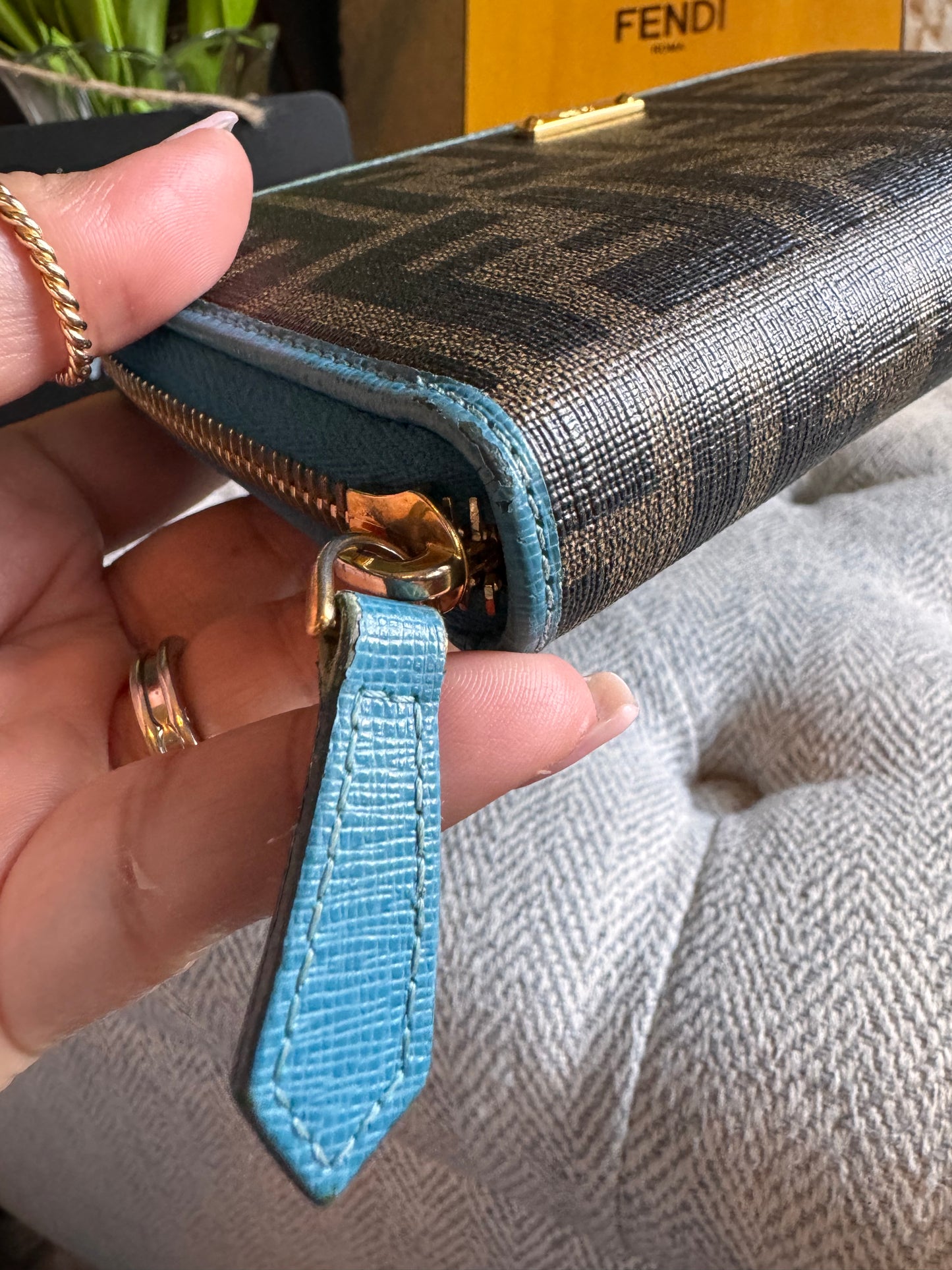 Fendi Zippy wallet