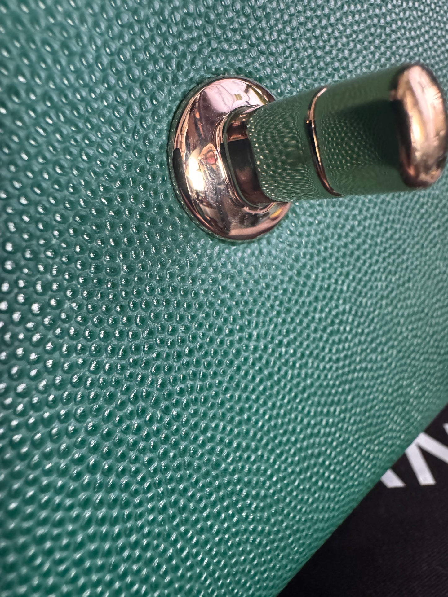 Chanel Business Affinity in gorgeous Green Caviar