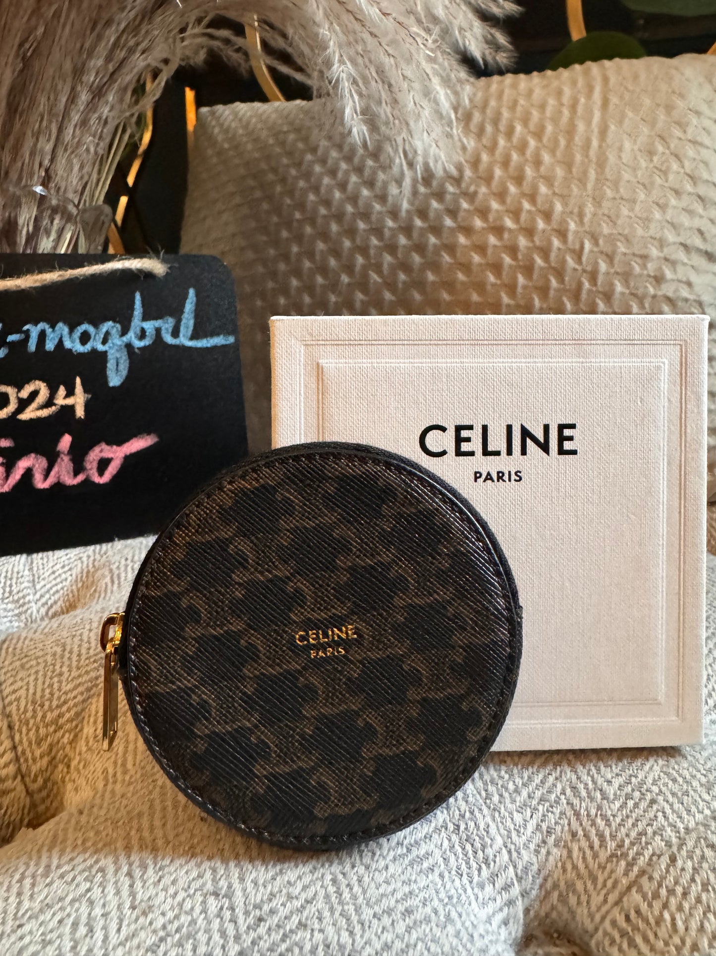 Celine Round Coin Purse