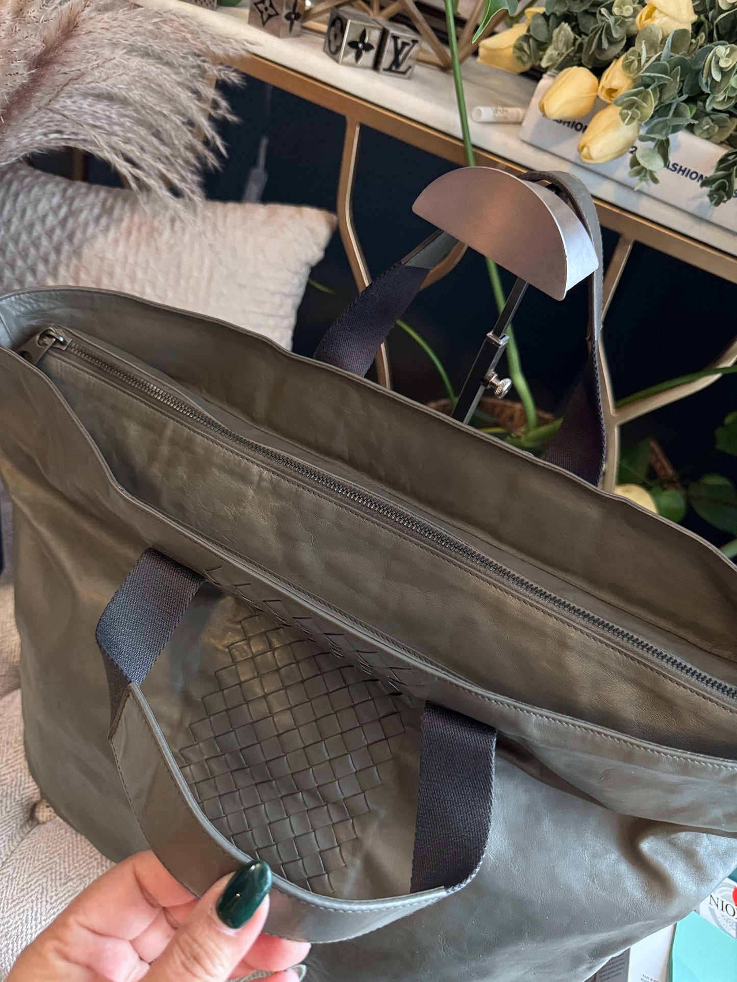 Bottega Veneta Leather Tote