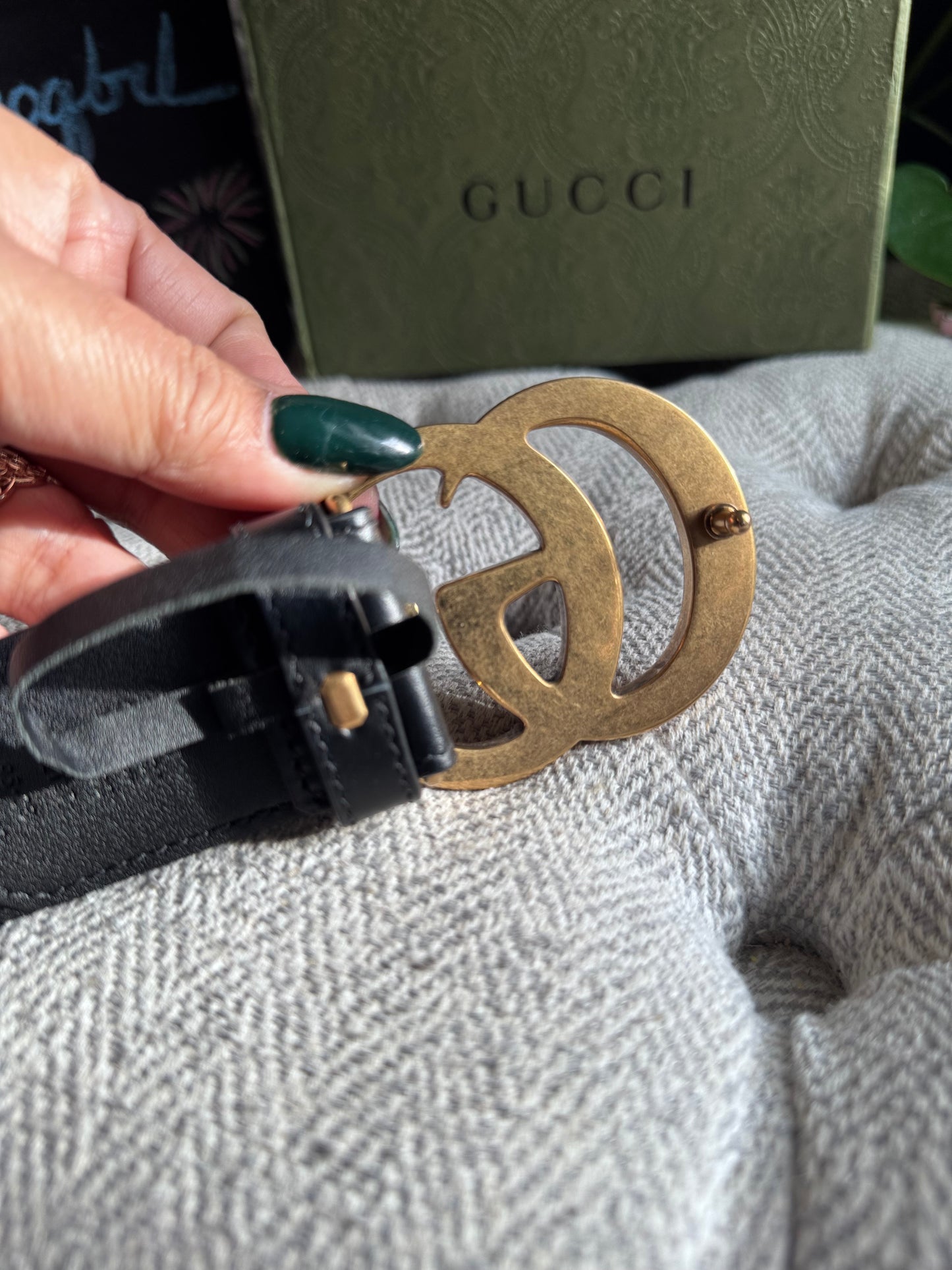 Gucci Marmont Belt sz95
