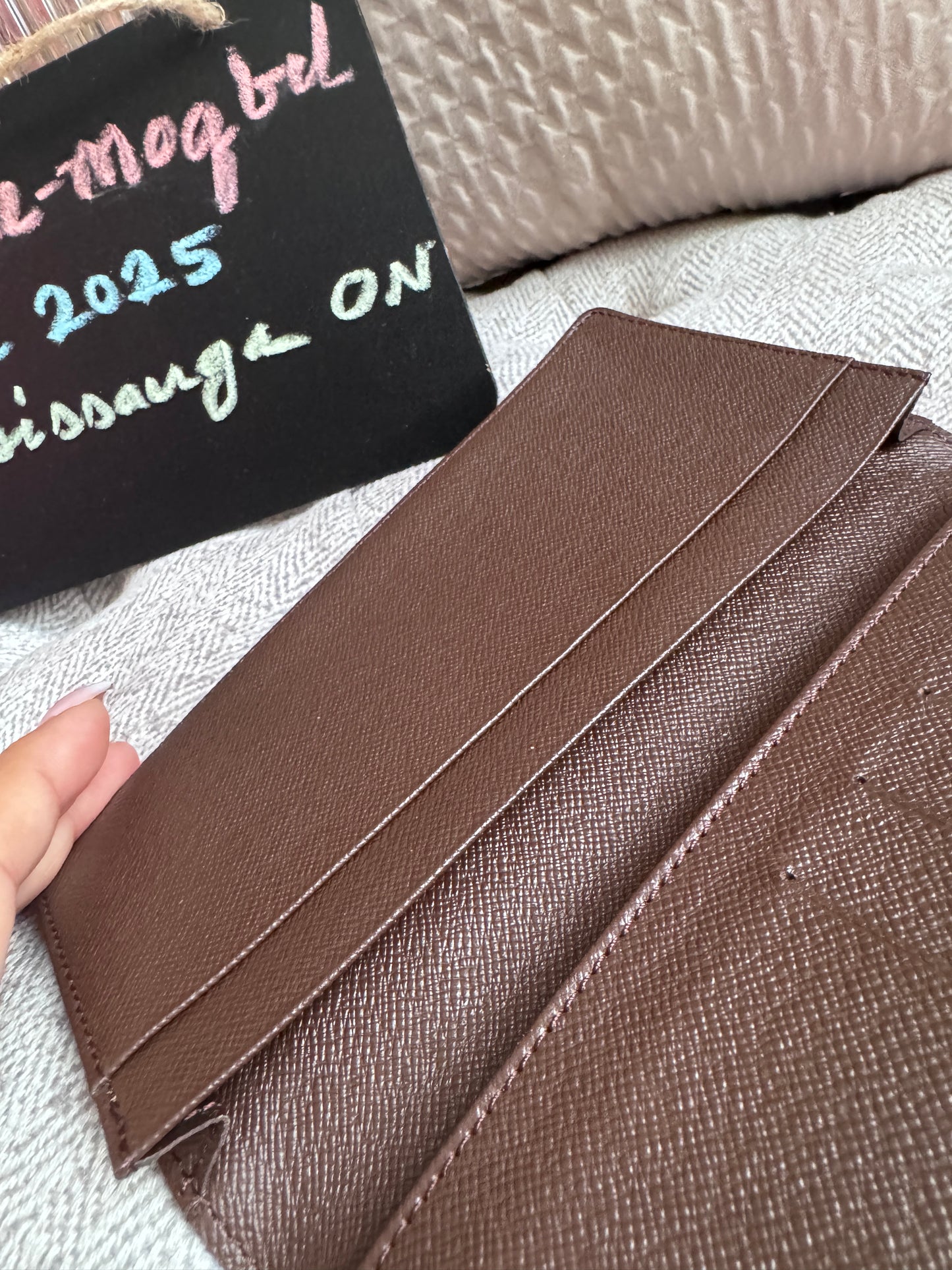 Louis Vuitton Damier Ebene Vintage Bifold