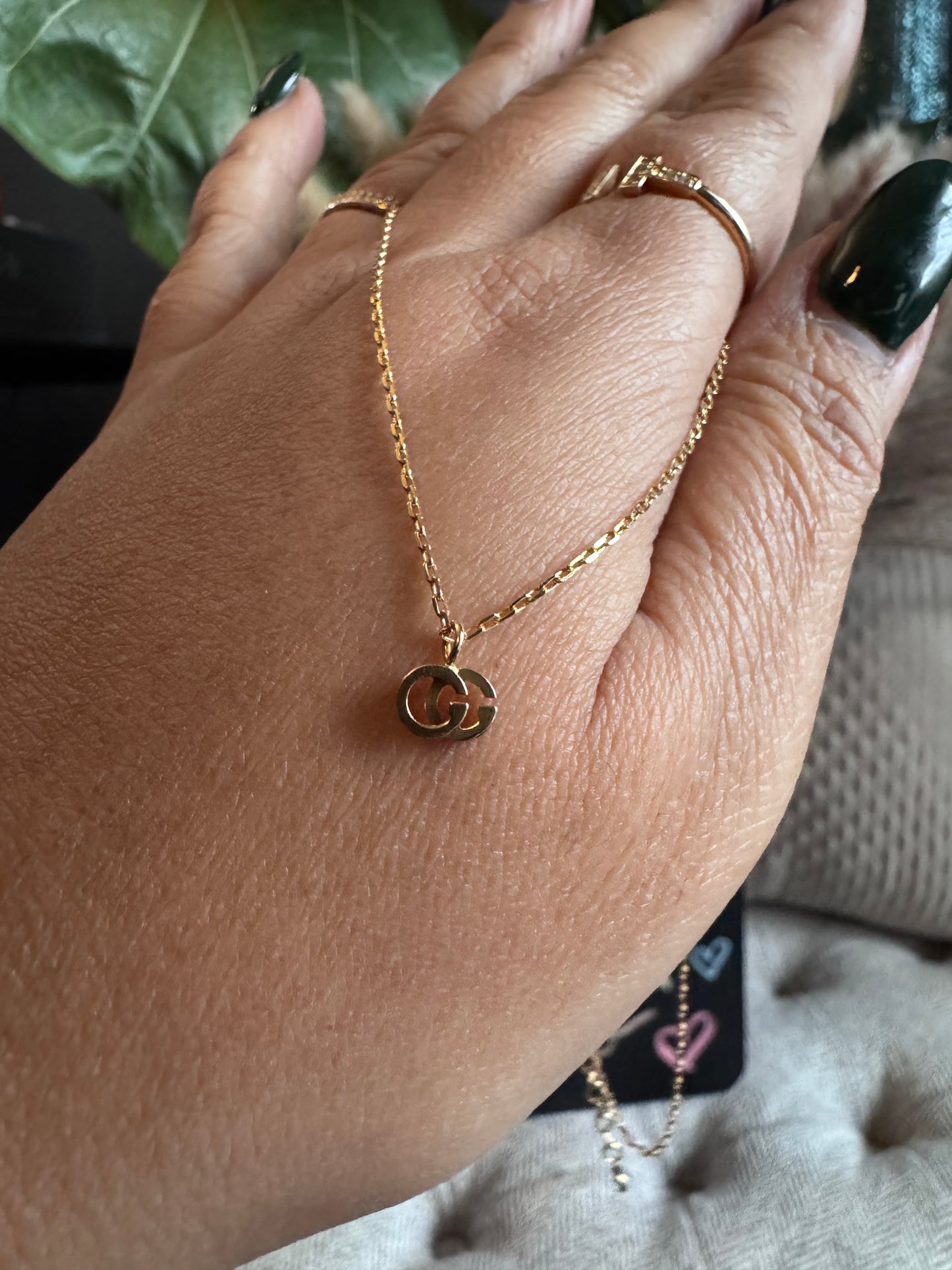 Gucci 18K Necklace GG