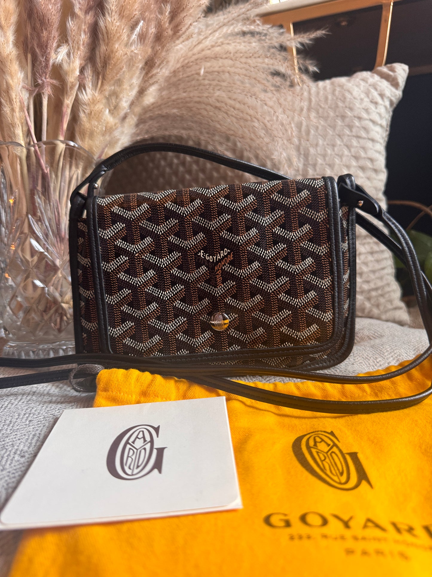 Goyard Plumet in Black