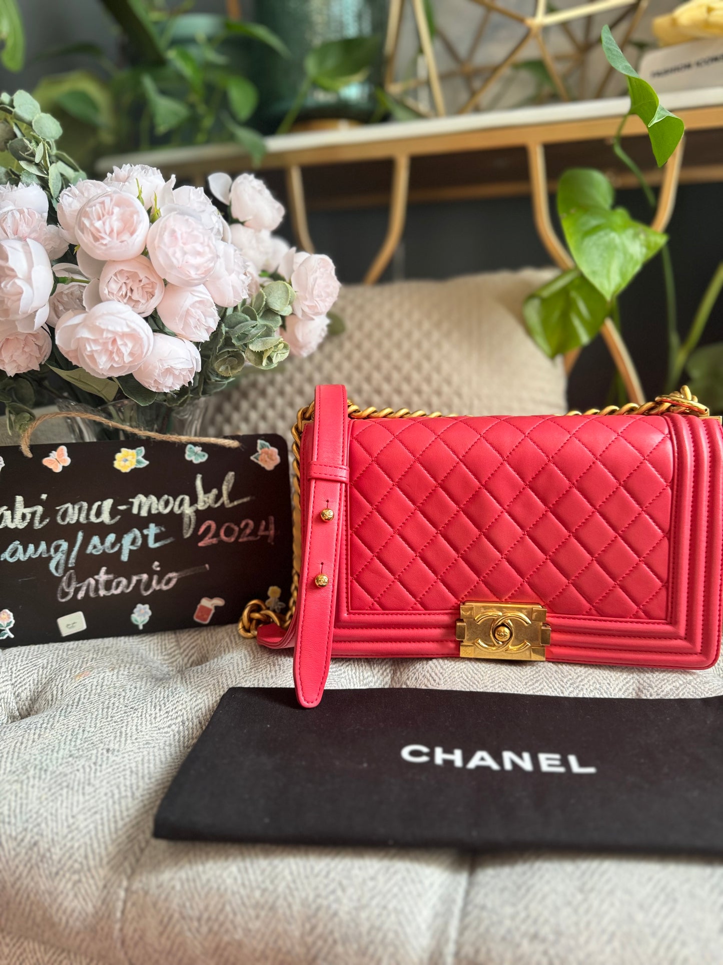 Chanel Old Medium Boy