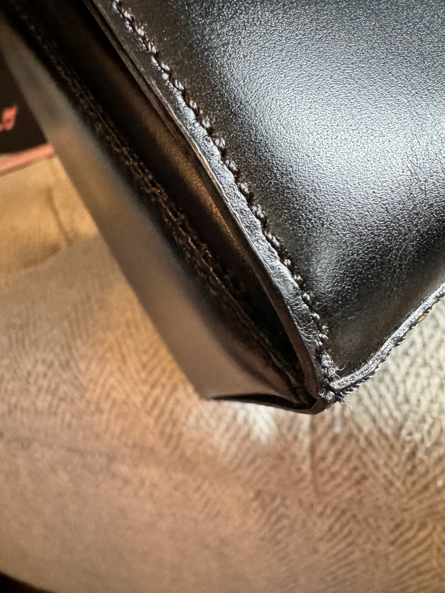 Celine Vintage Crossbody/Shoulder bag in Black, Gold Hardware