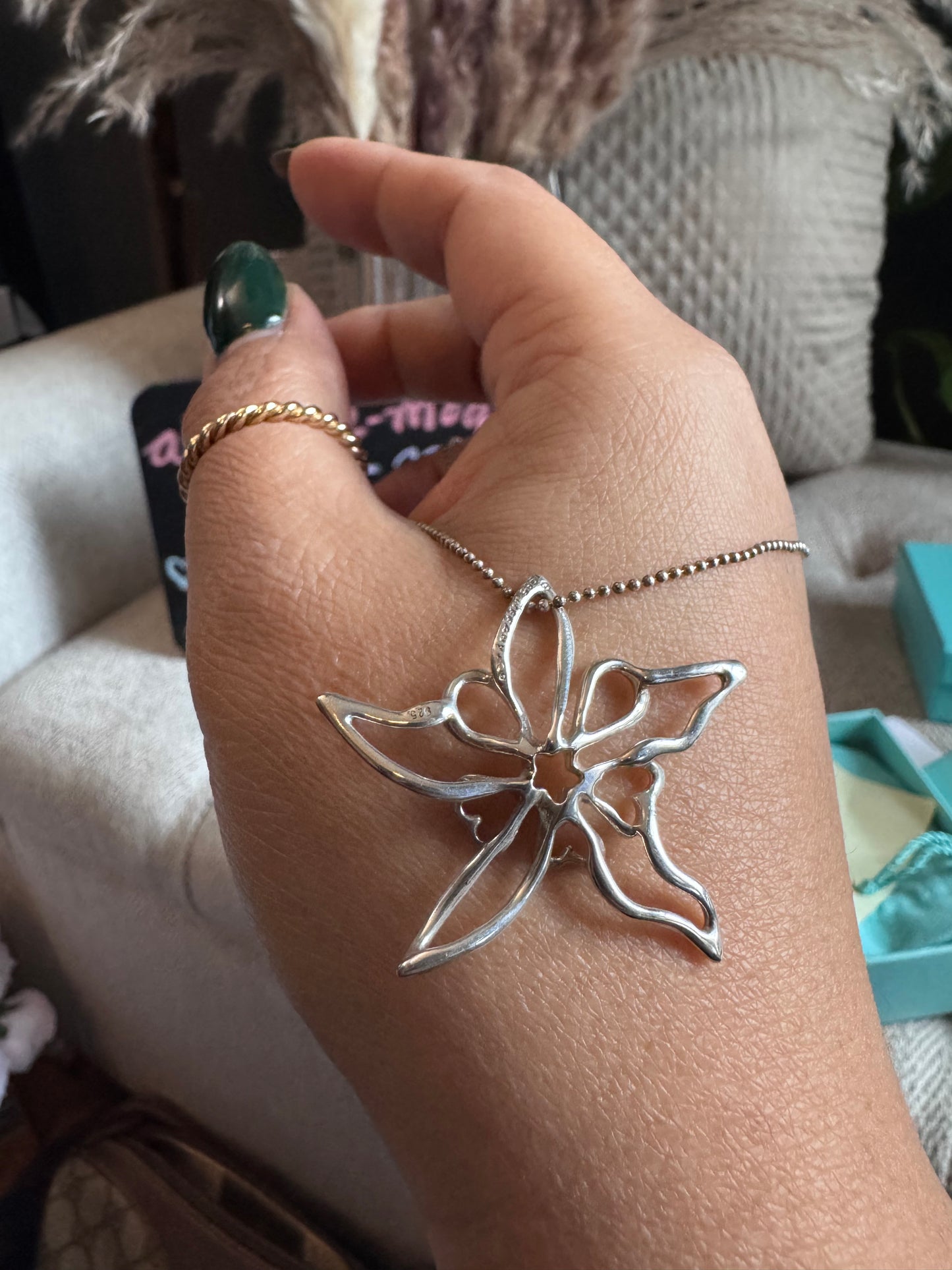 Tiffany&Co Vintage Flower Necklace