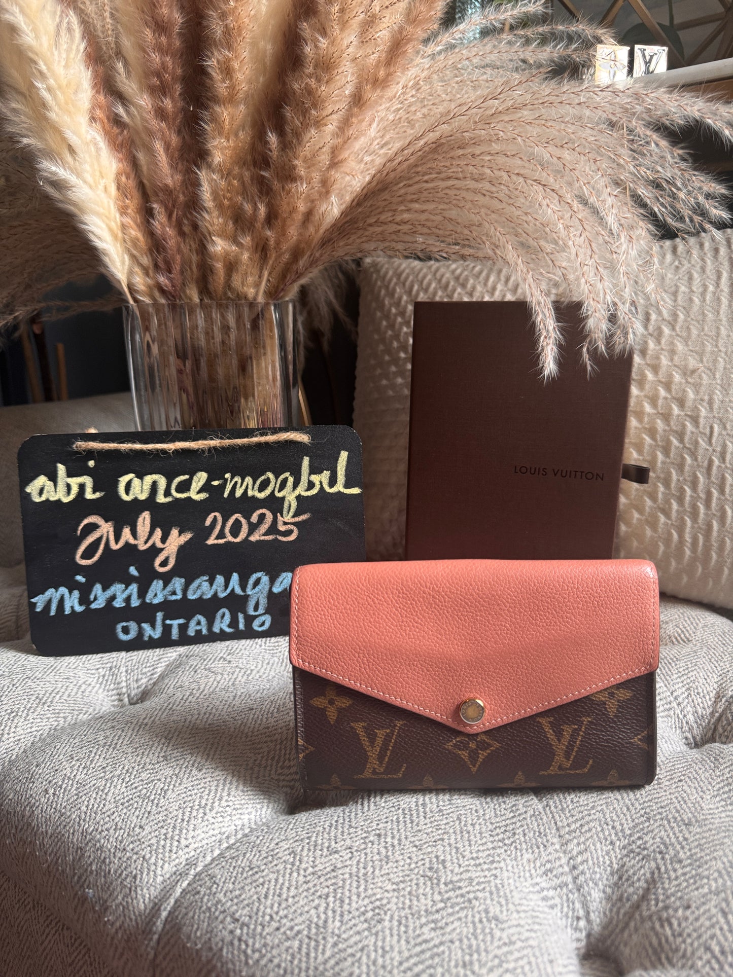 Louis Vuitton Monogram Pallas Compact Wallet