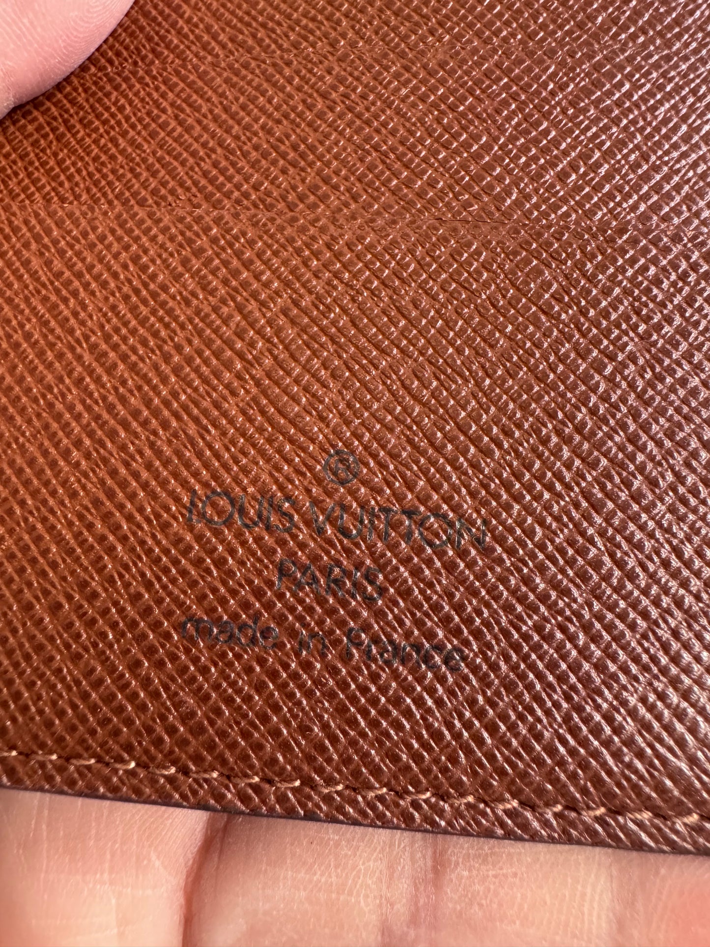 Louis Vuitton Vintage Porte Papier Zip Bifold Wallet in Monogram