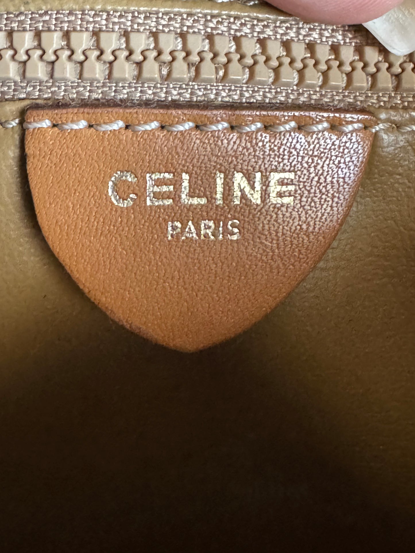 Celine Vintage Macadam Clutch