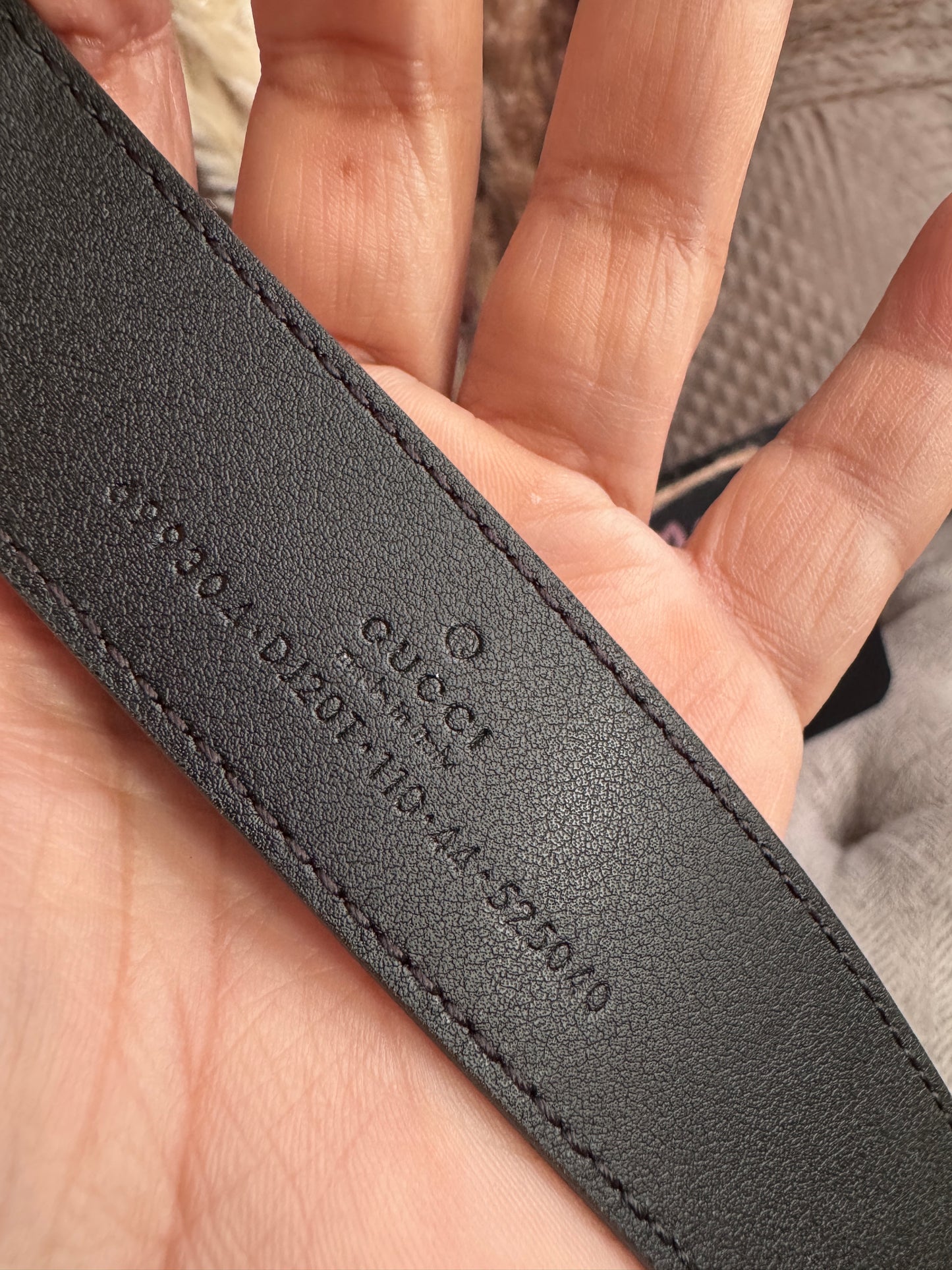 Gucci Leather Belt-Brand New