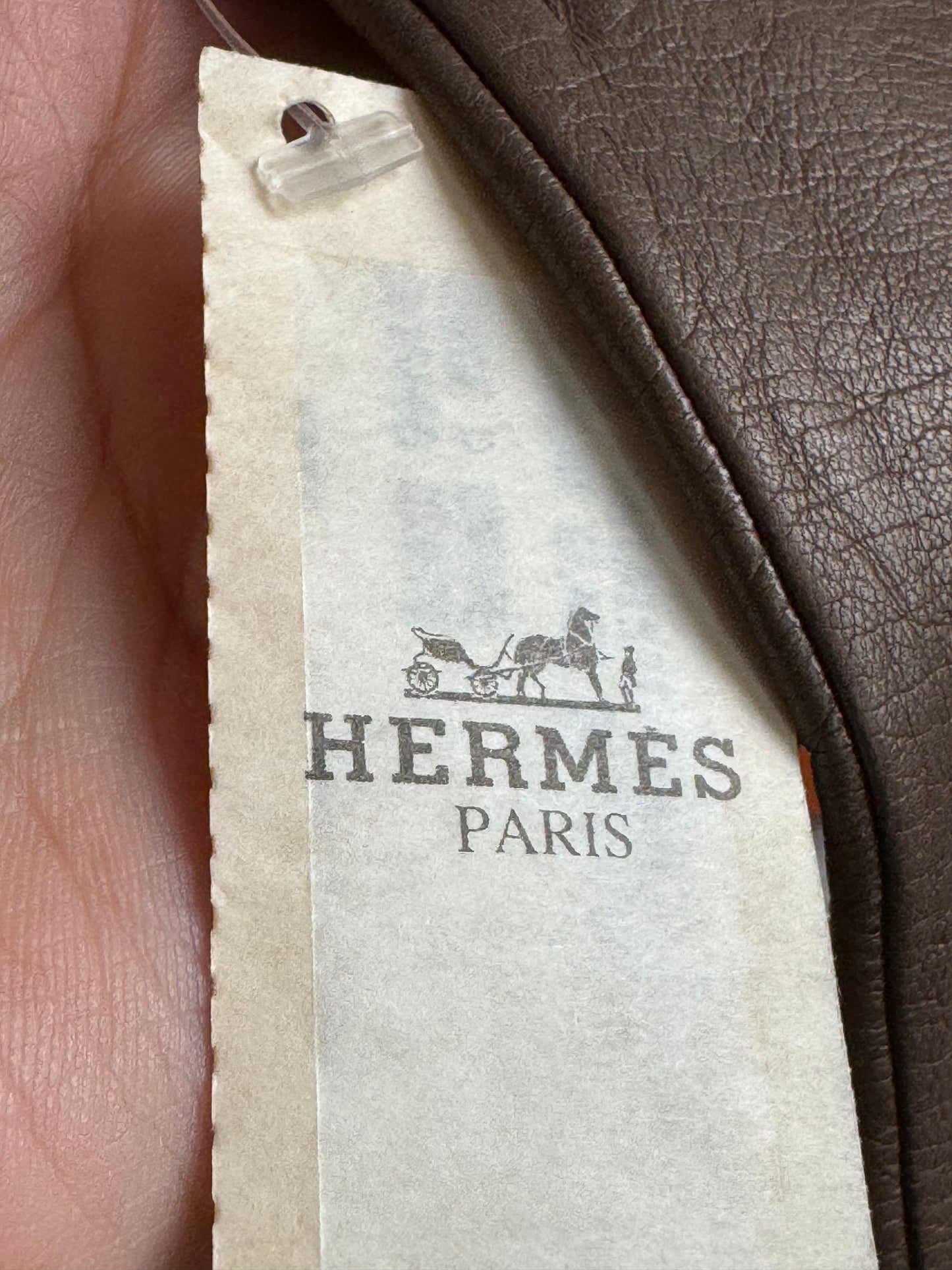 Hermes Fantaisie Leather Gloves