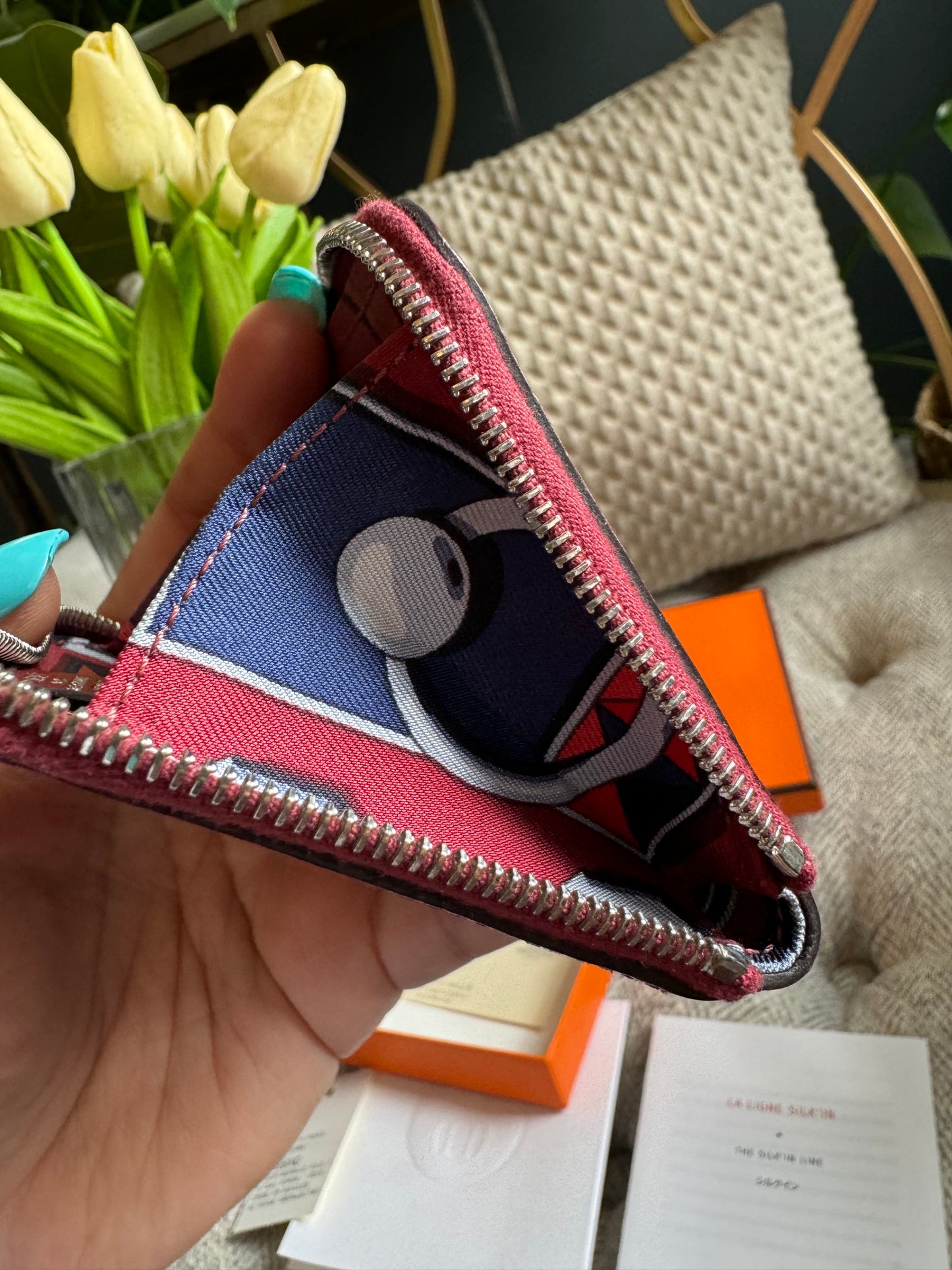 Hermes Silk’in Coin purse
