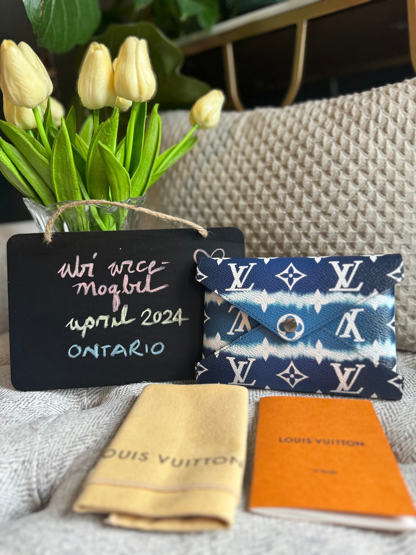 Louis Vuitton Medium Escale Kirigami Envelope Pouch