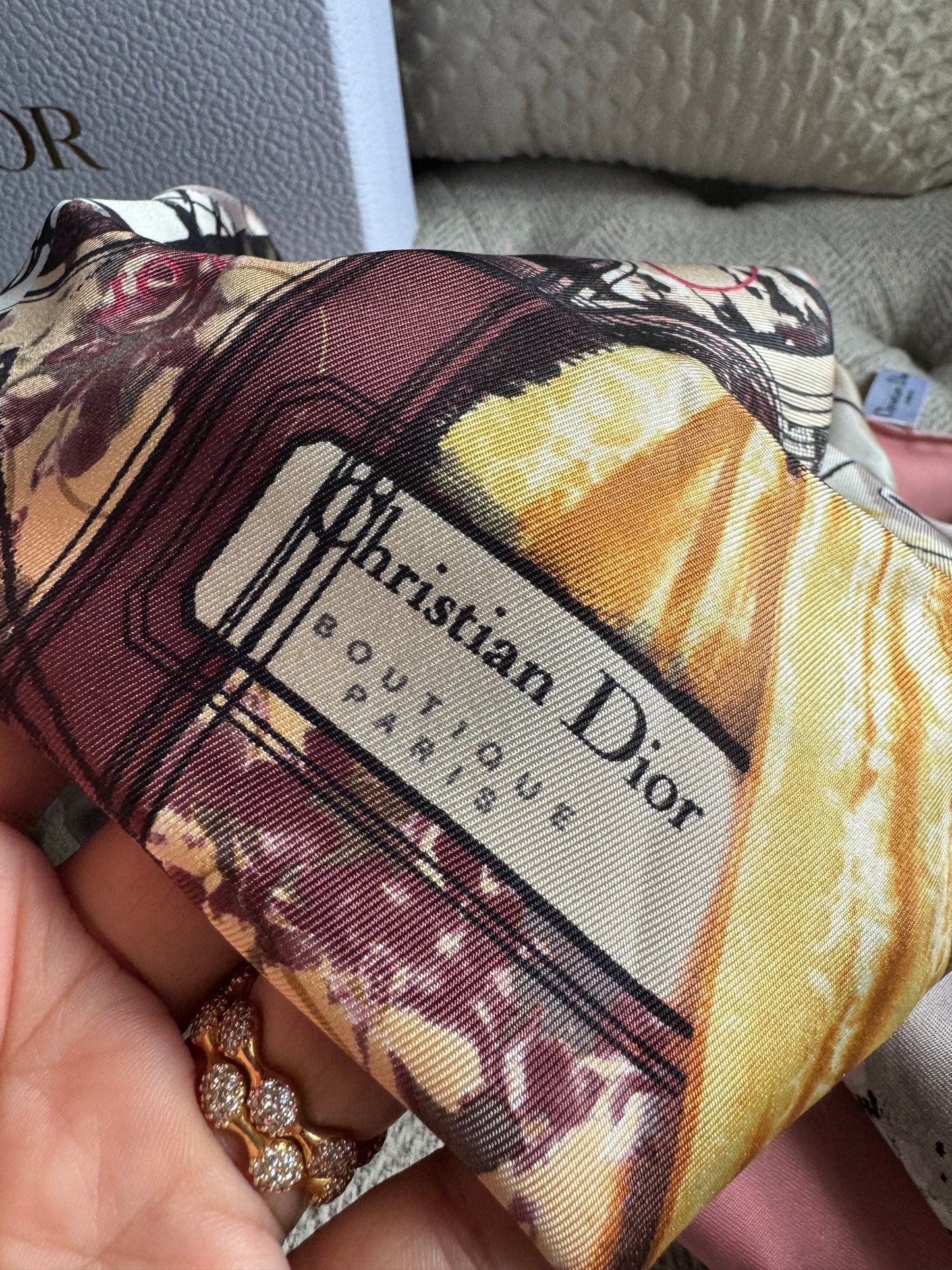 Dior Silk Scarf