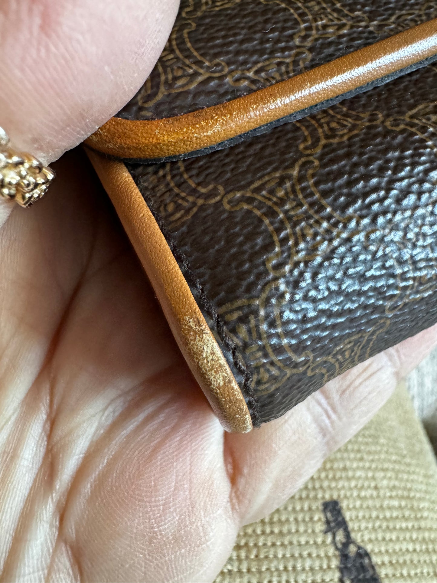 Celine Vintage Macadam Clutch