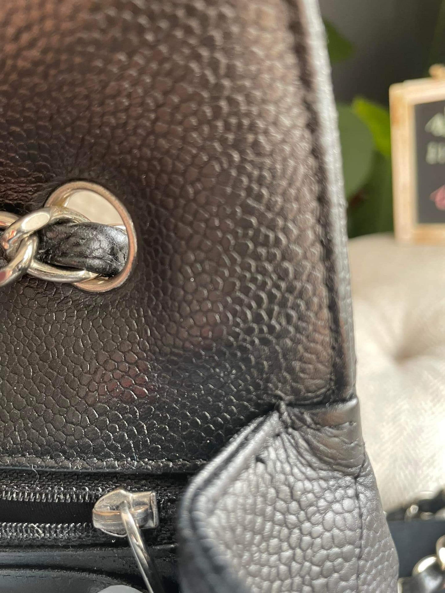 Chanel Classic Jumbo Caviar