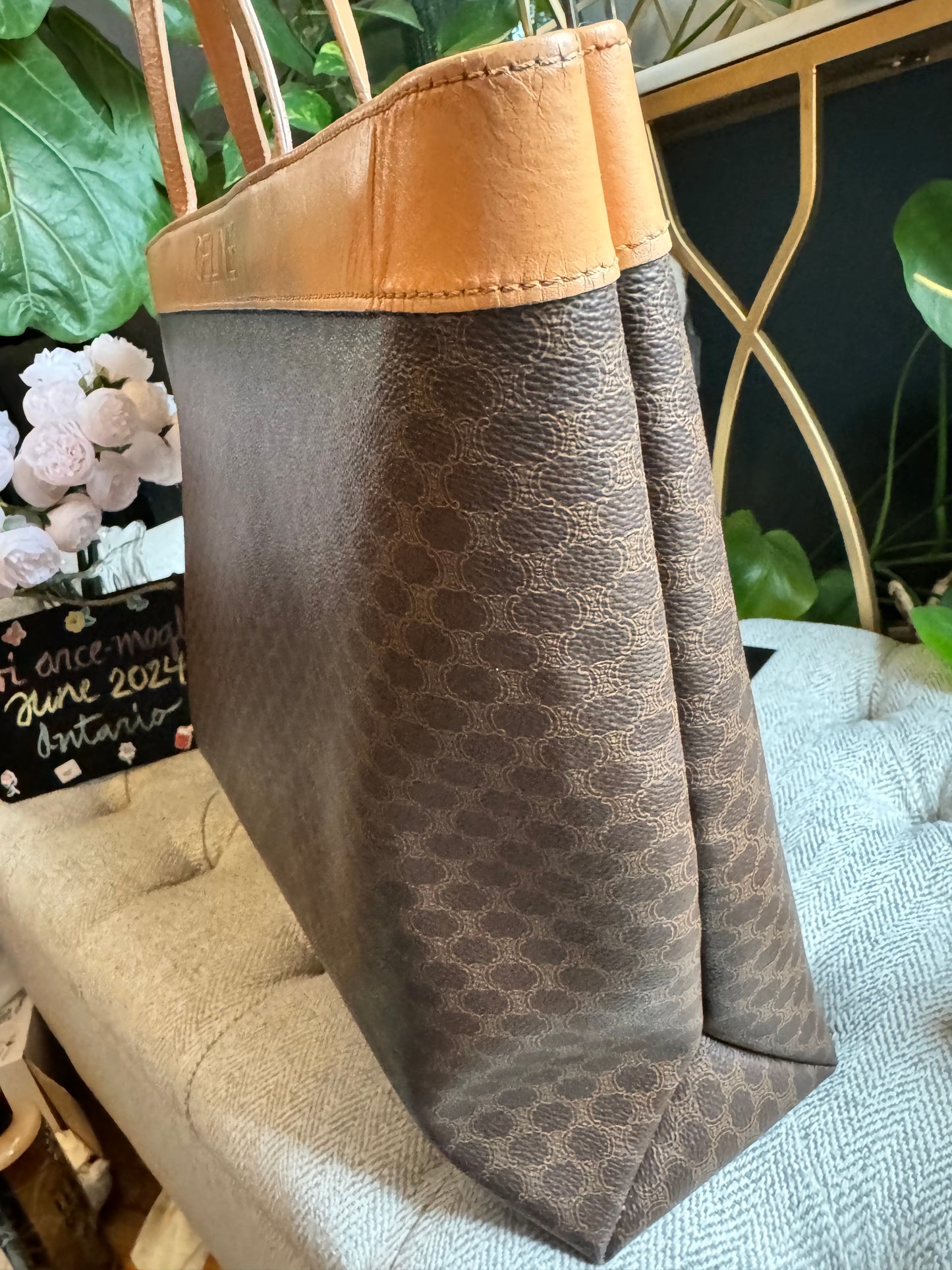 Celine Large Vintage Macadam Tote