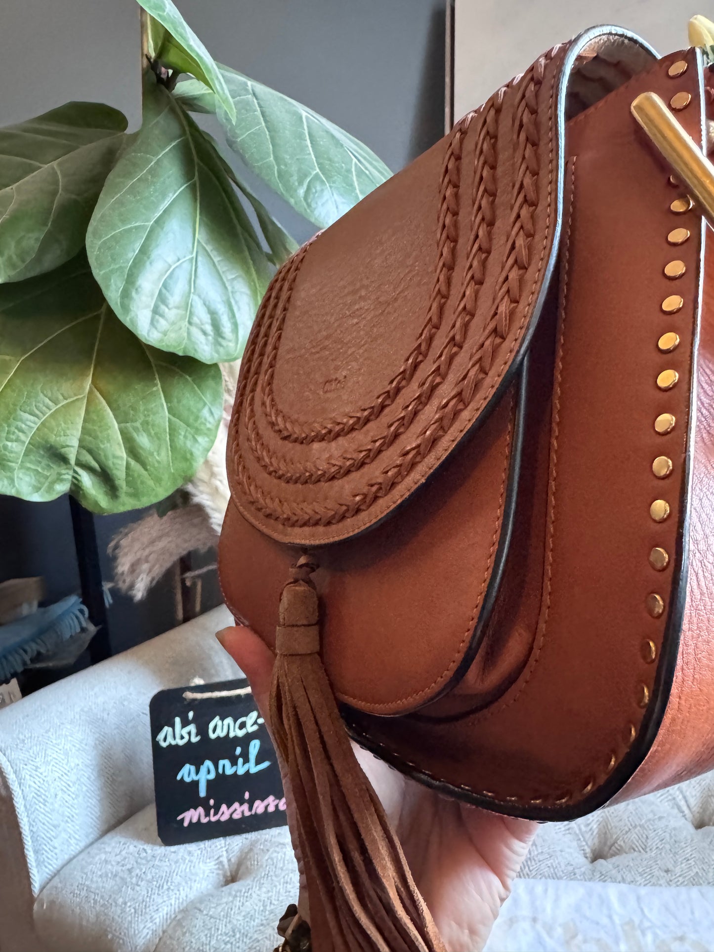 Chloe Hudson Saddle Bag