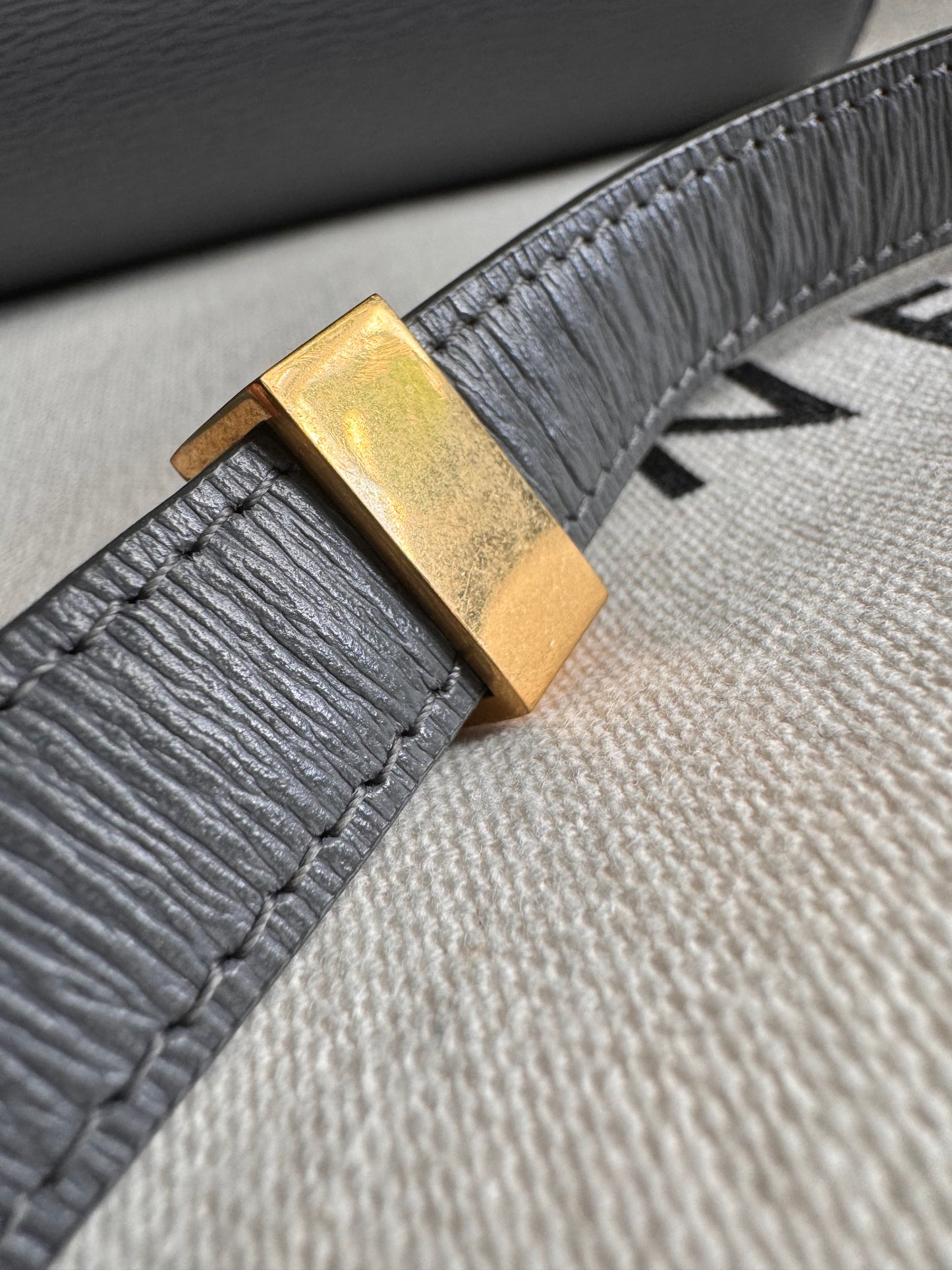 Celine Medium Box Bag in Grey