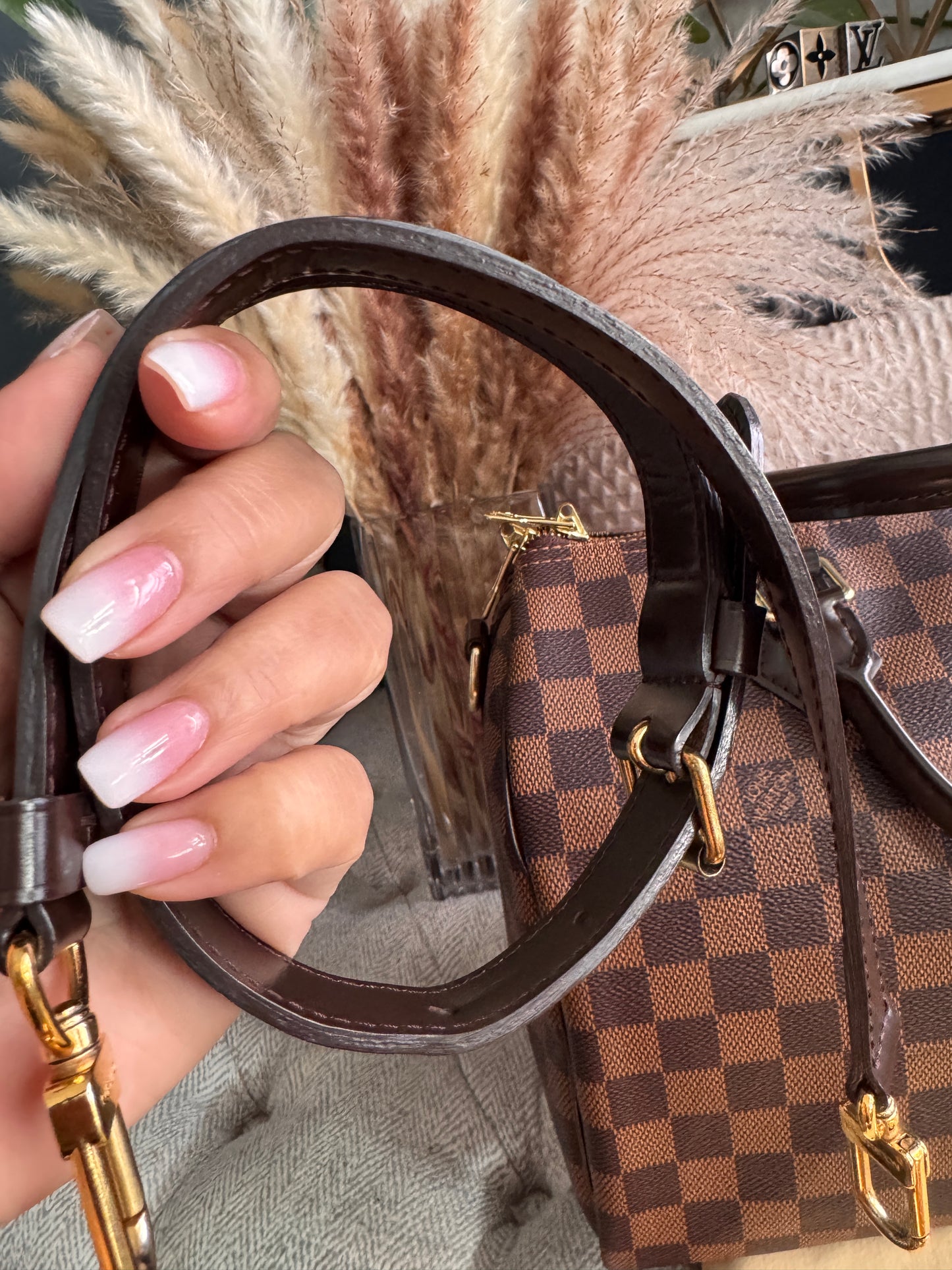 Louis Vuitton Speedy Bandouliere 30 in Damier Ebene
