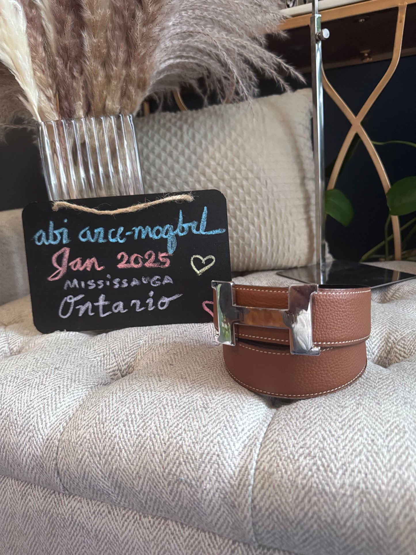 Hermes Constance Belt