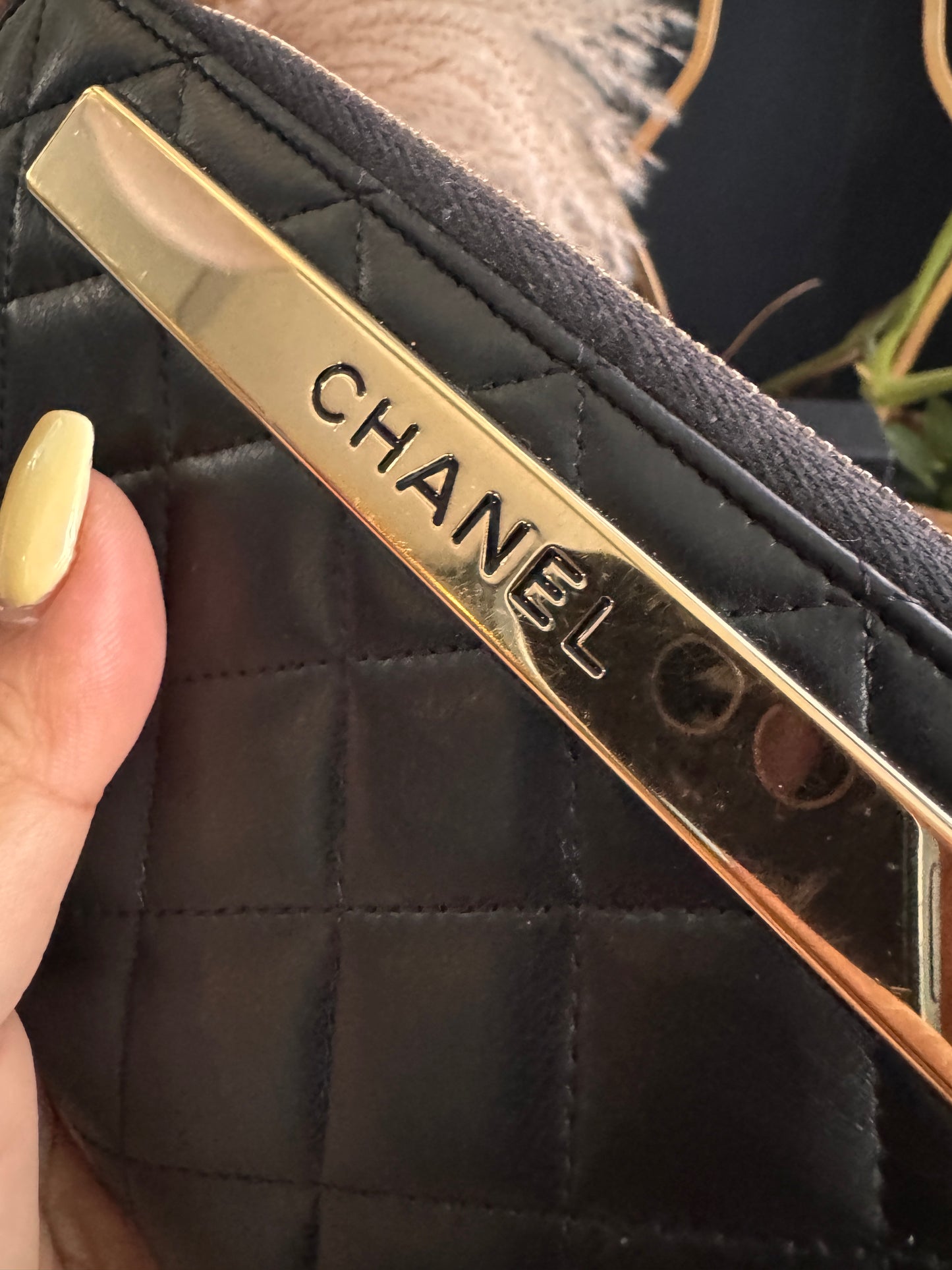 Chanel Trendy Zippy Wallet -Black GHW