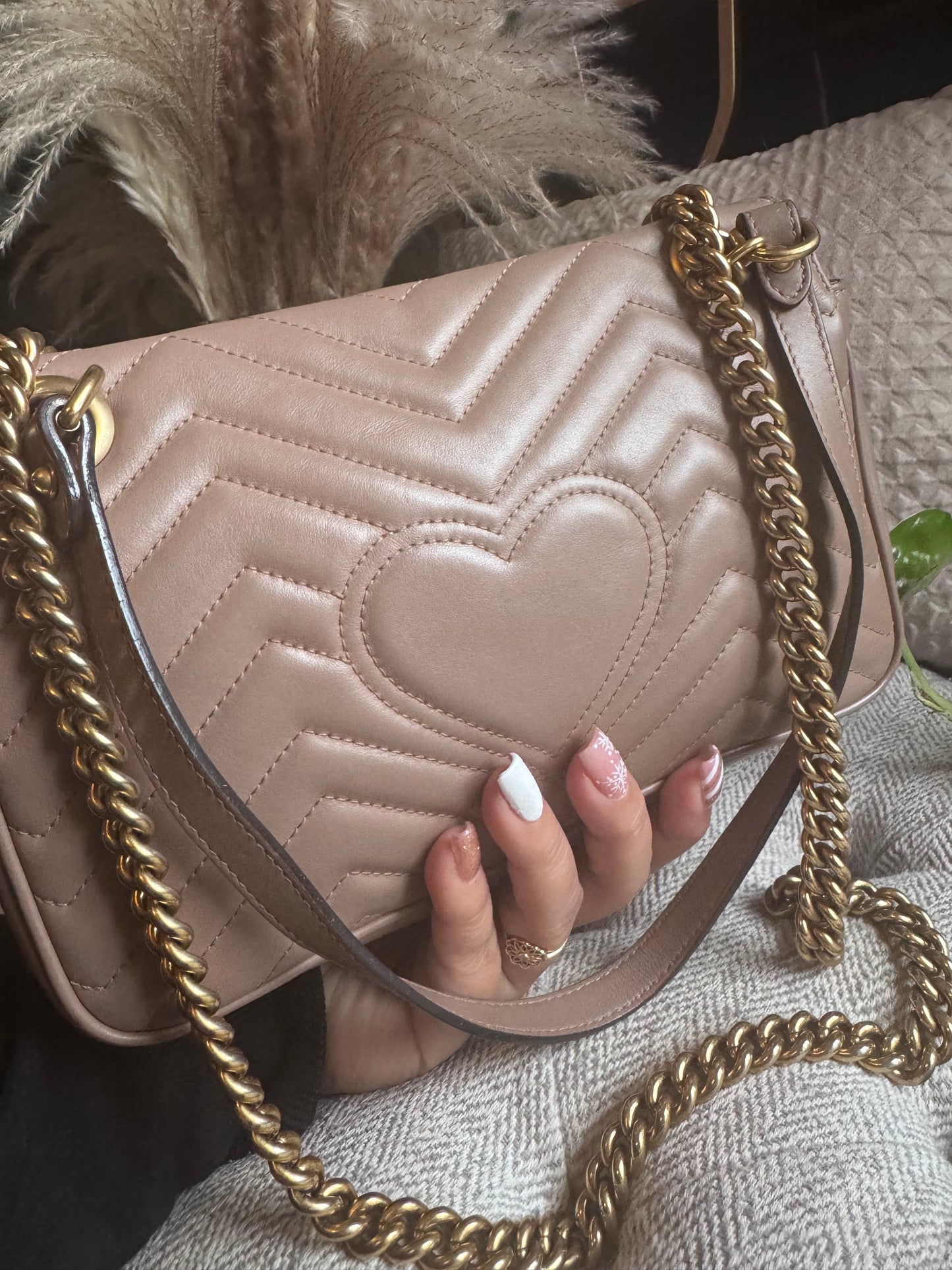 Gucci Small Marmont in Blush