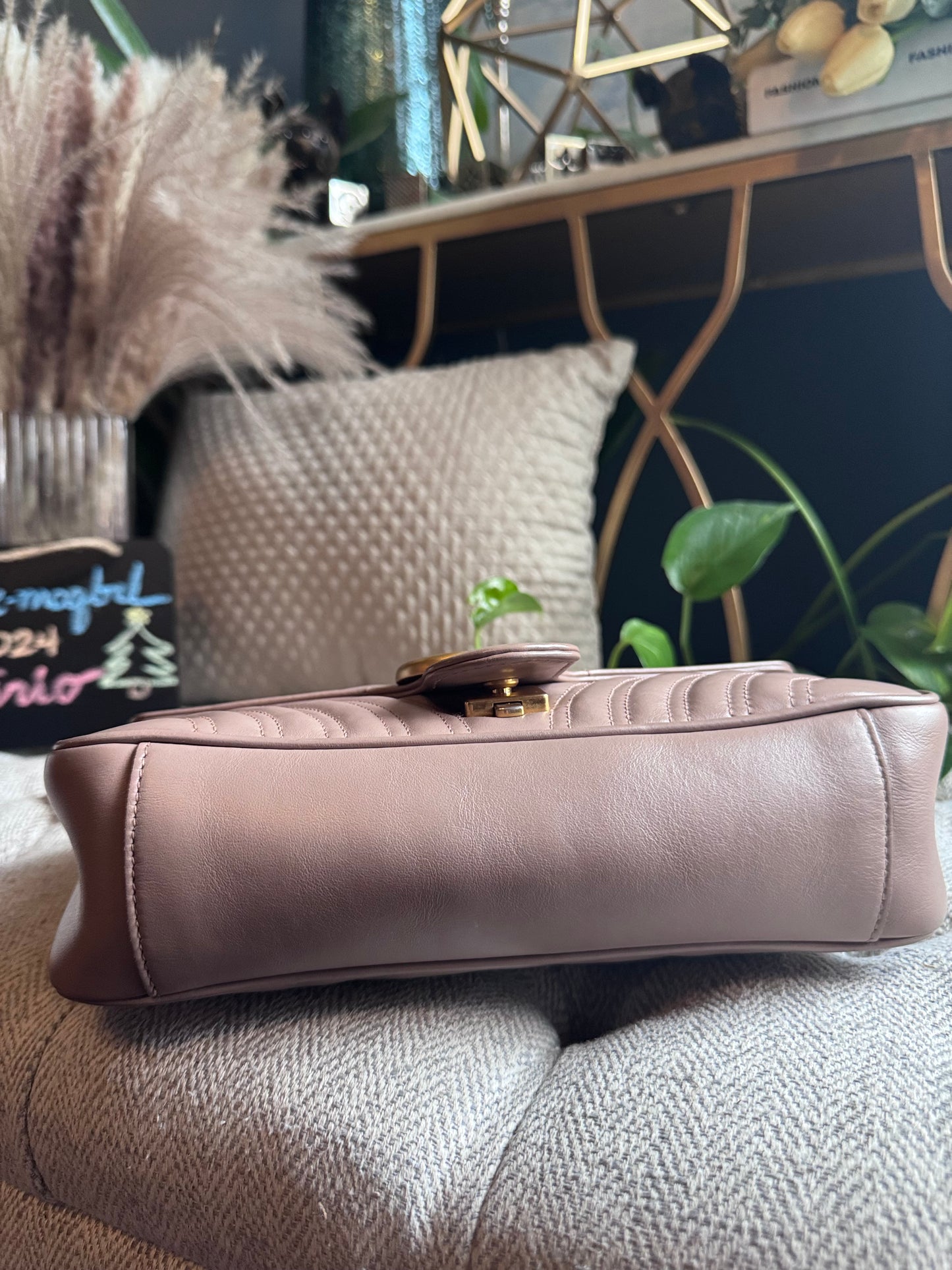 Gucci Small Marmont in Blush