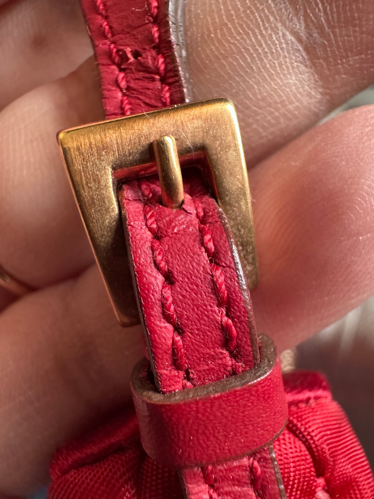 Prada Pochette with Chainlink Strap