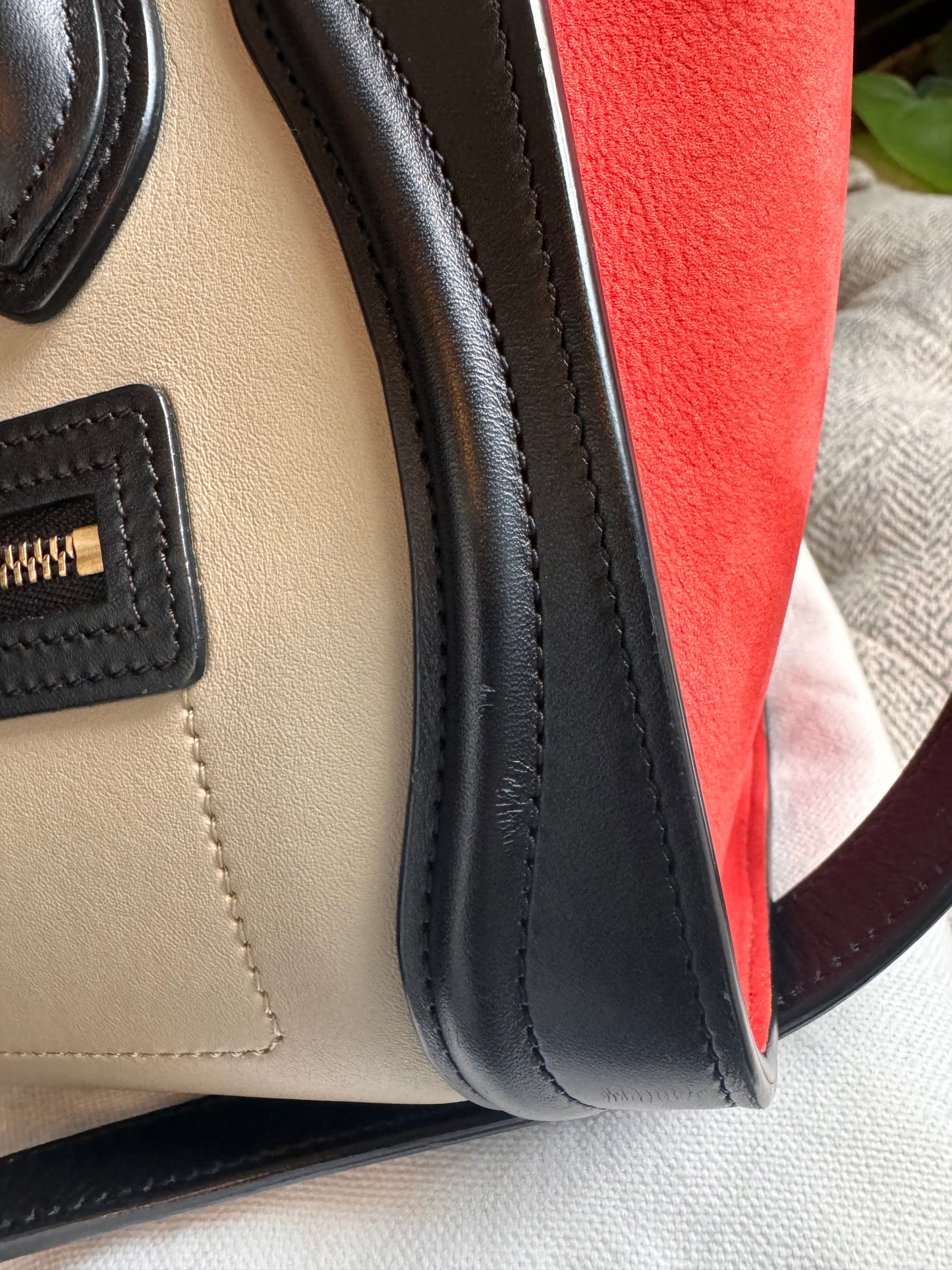 Celine Nano Luggage in TriColour