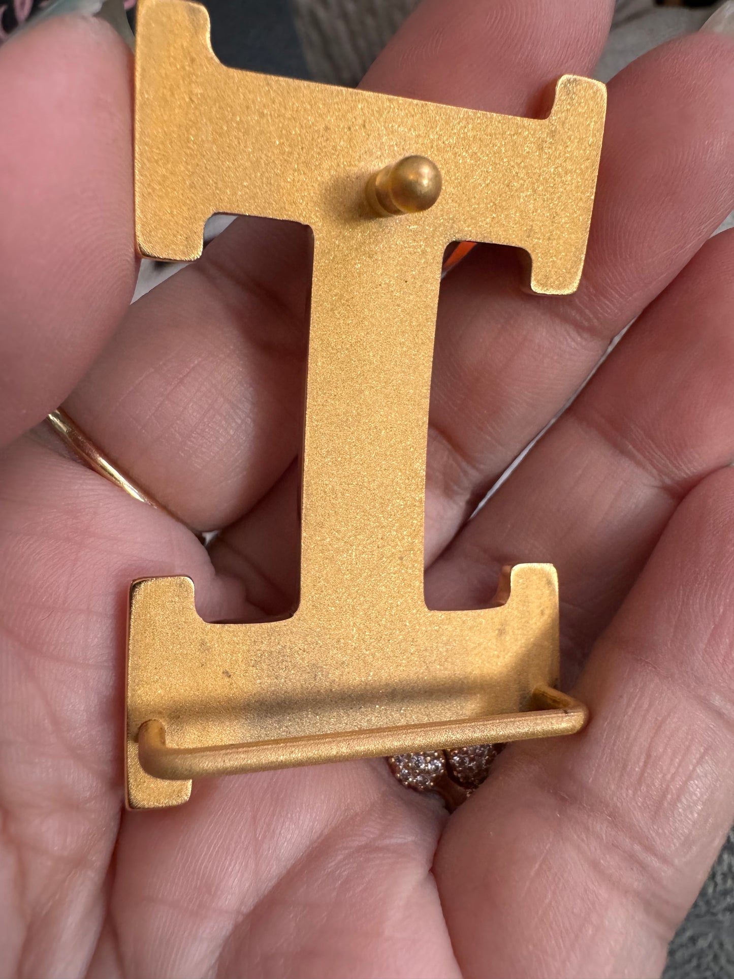Hermes Belt Buckle -Gold tone