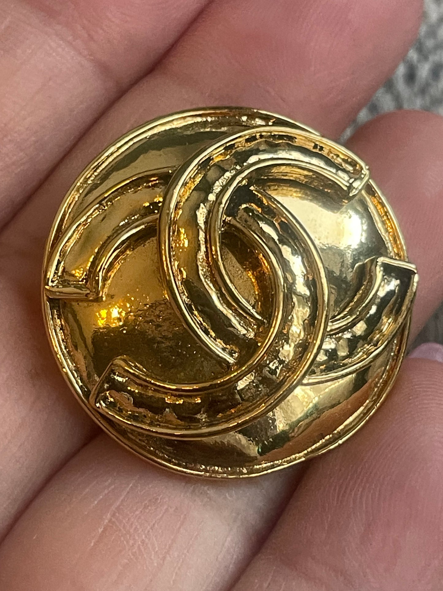 Chanel Medallion Brooch Pin 94P