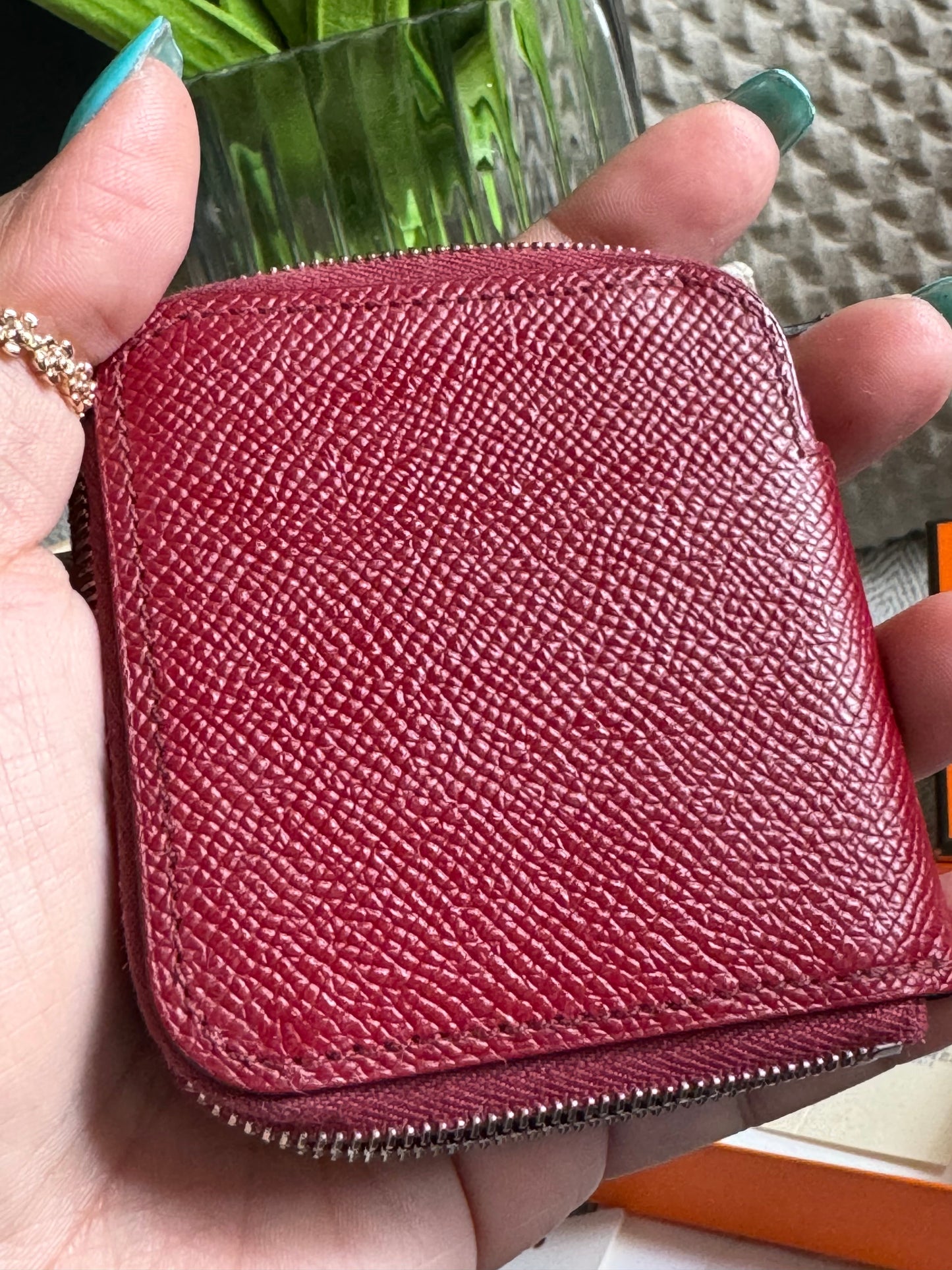 Hermès Silk’in Coin Purse