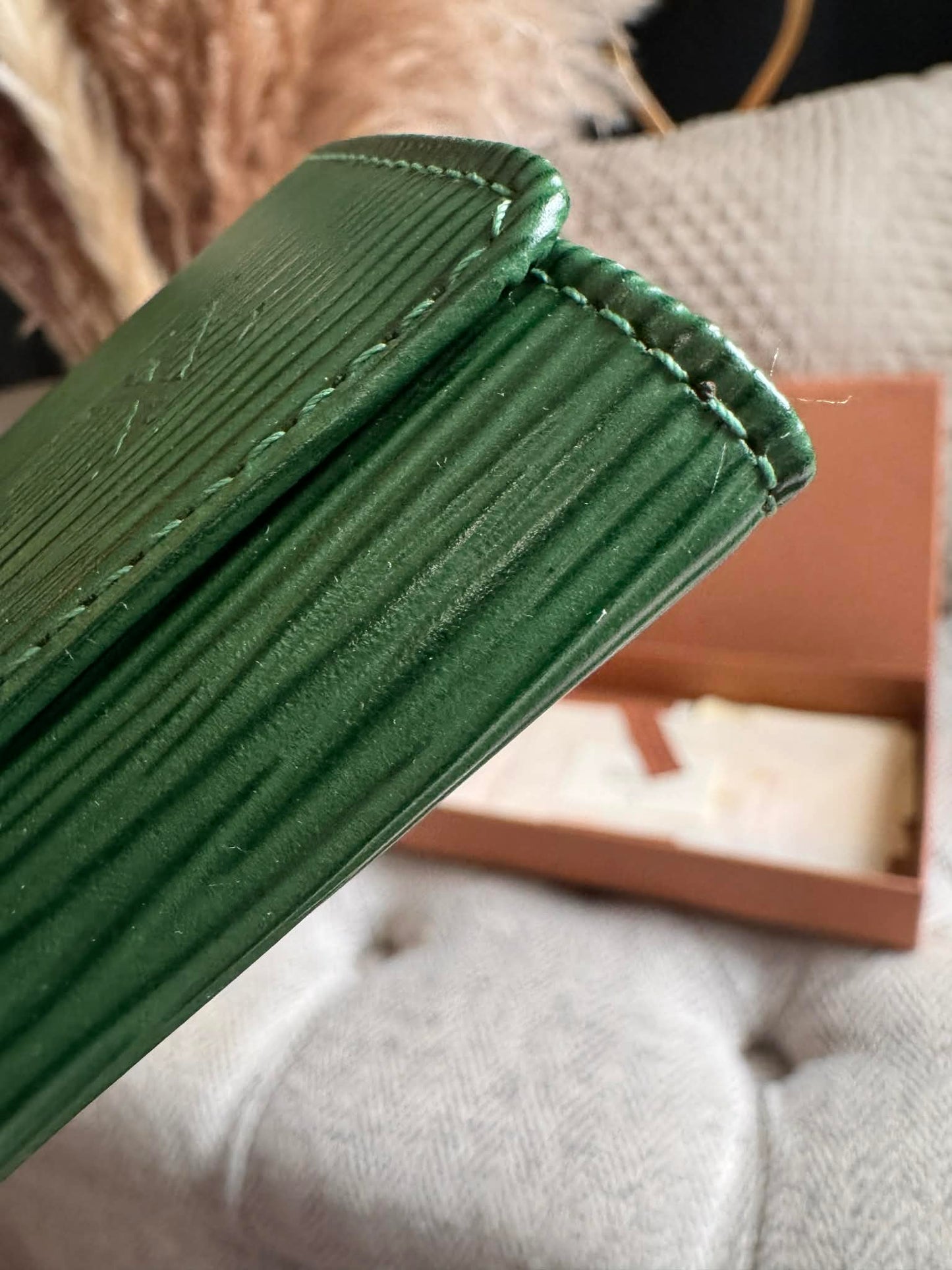 Louis Vuitton Vintage Epi Wallet