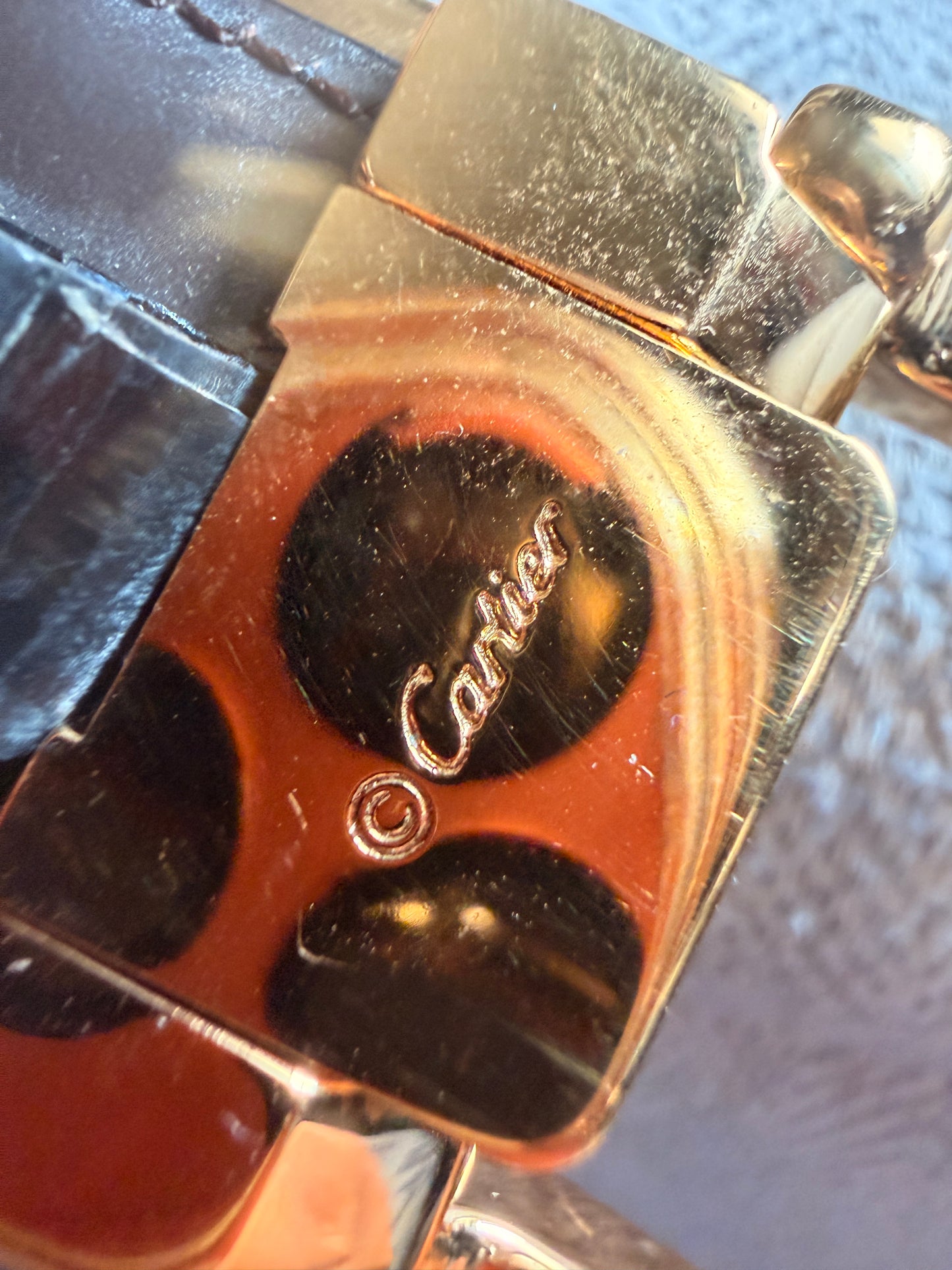 Tank de Cartier Reversible Belt size 105