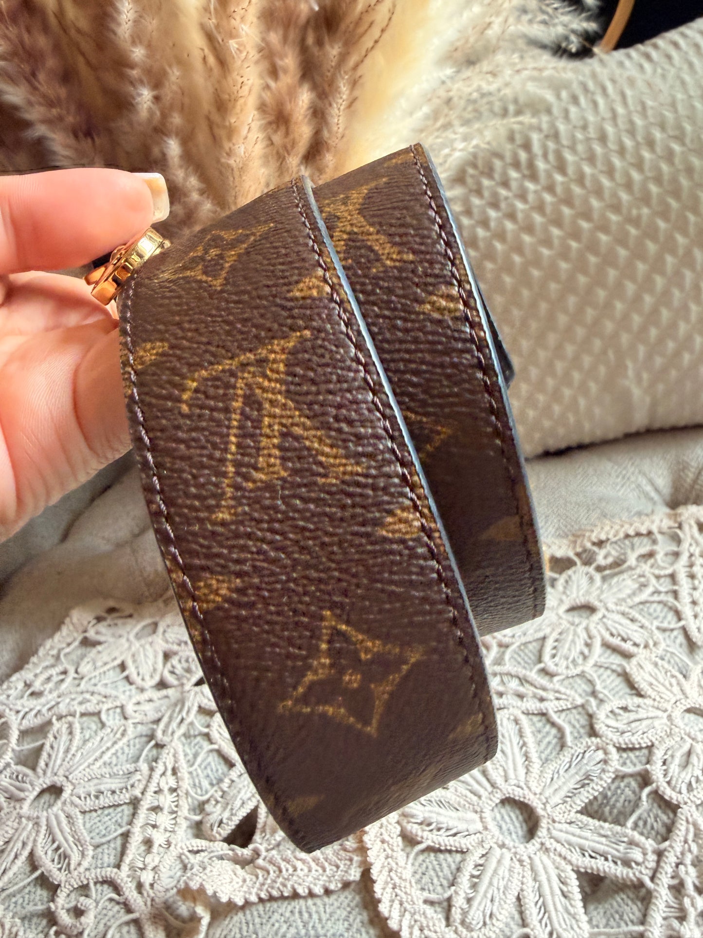 Louis Vuitton LIMITED EDITION Monogram Animal Bandouliere Shoulder Strap