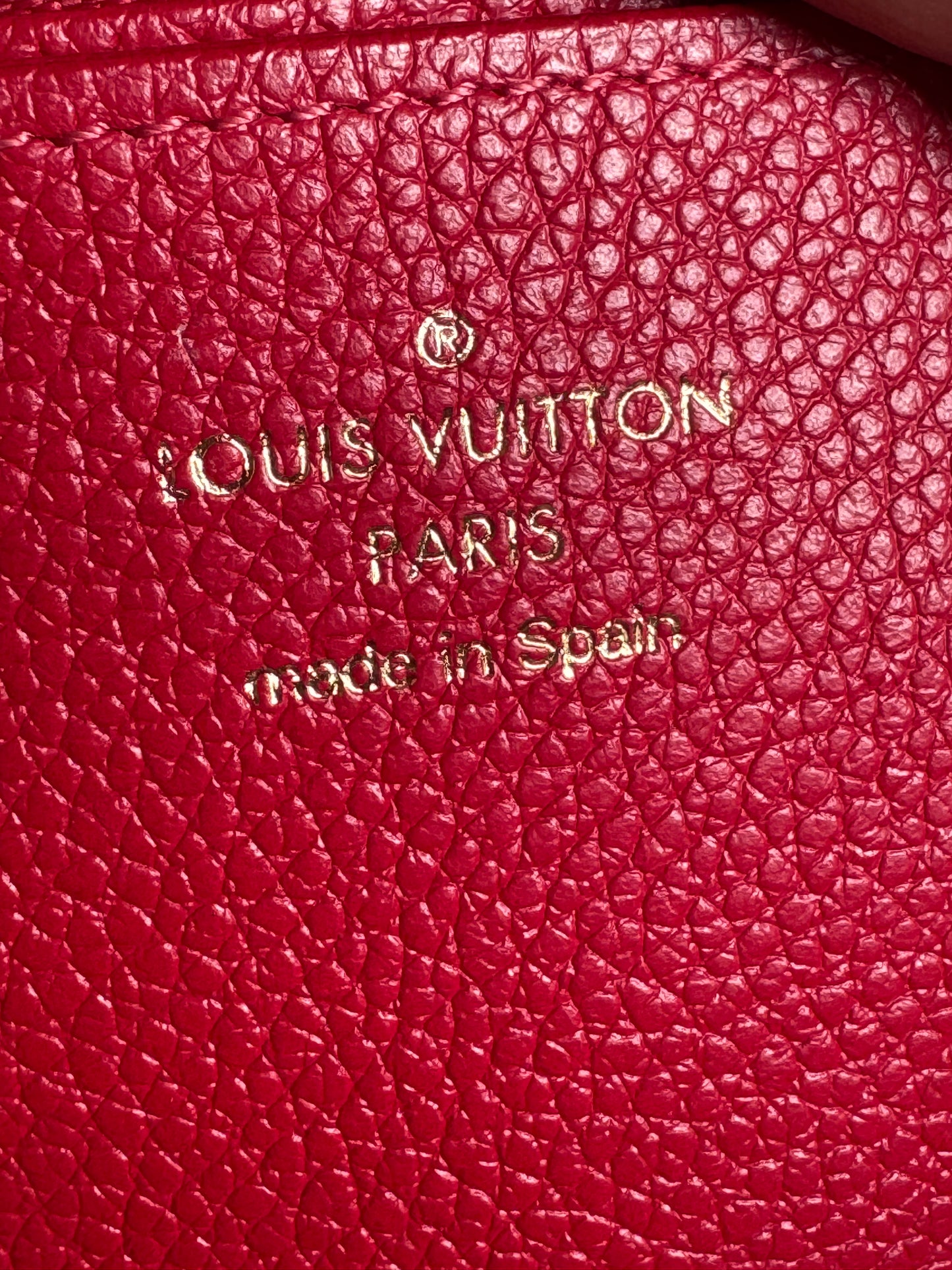 Louis Vuitton Empreinte Zippy Wallet