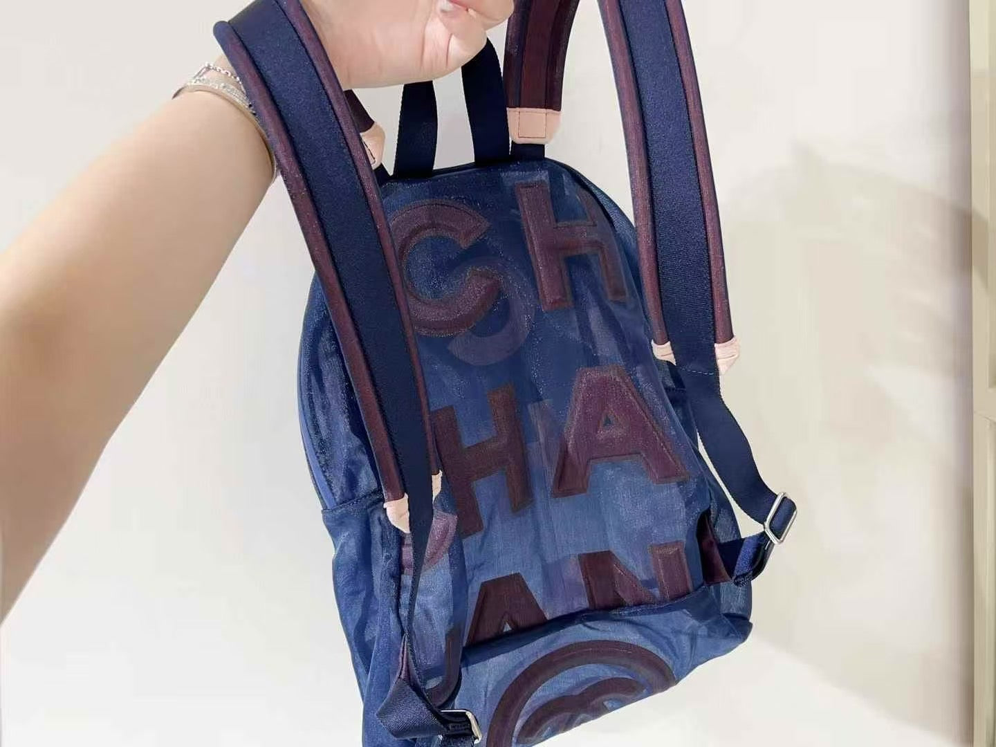 FOR PREORDER ONLY-Chanel Mesh Backpack