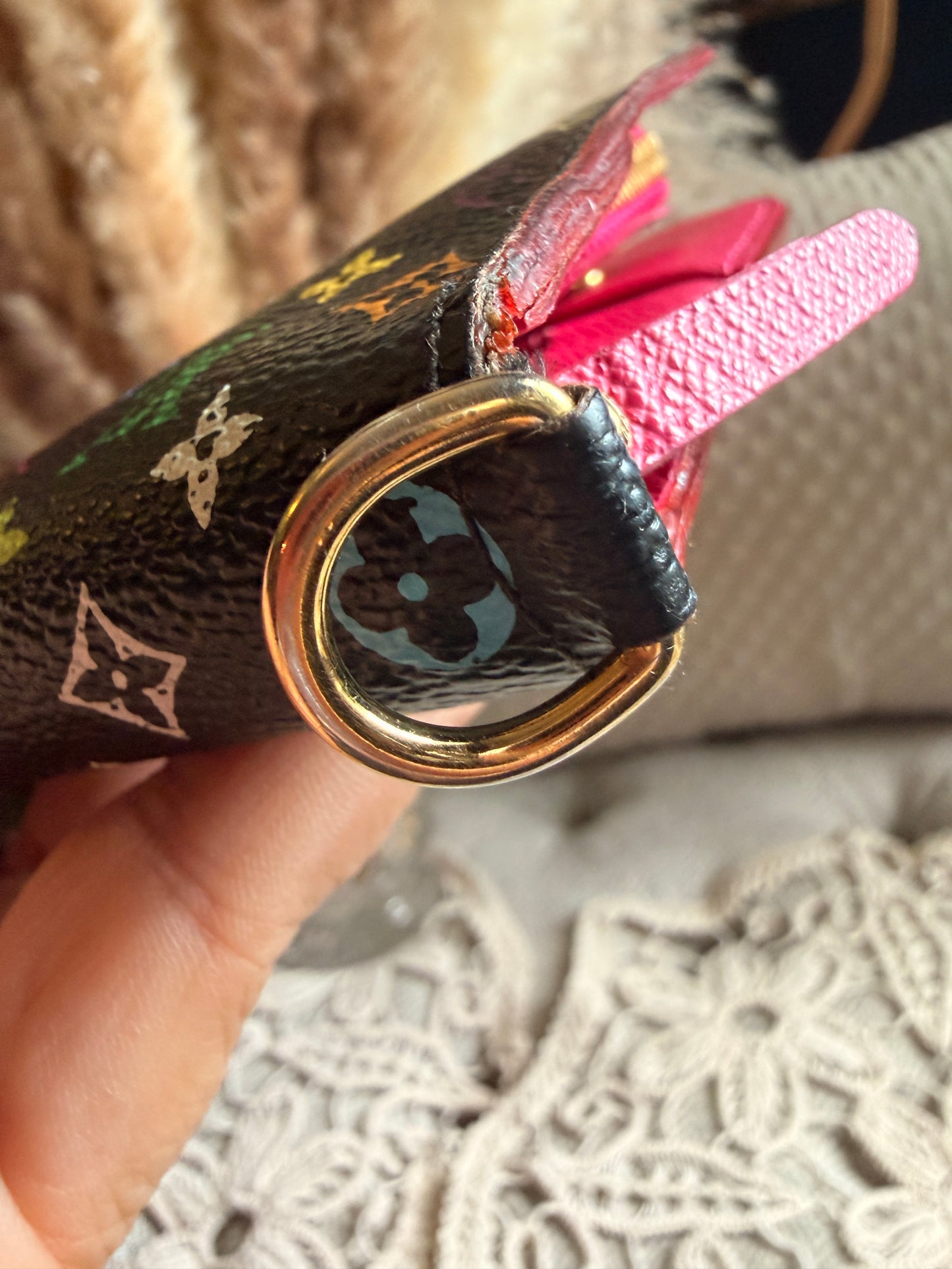Louis Vuitton Takashi Murakami Multicolor Insolite Wallet