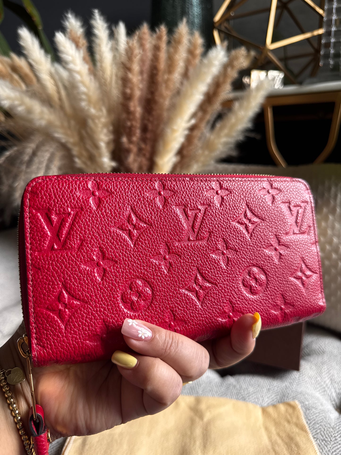Louis Vuitton Empreinte Zippy Wallet