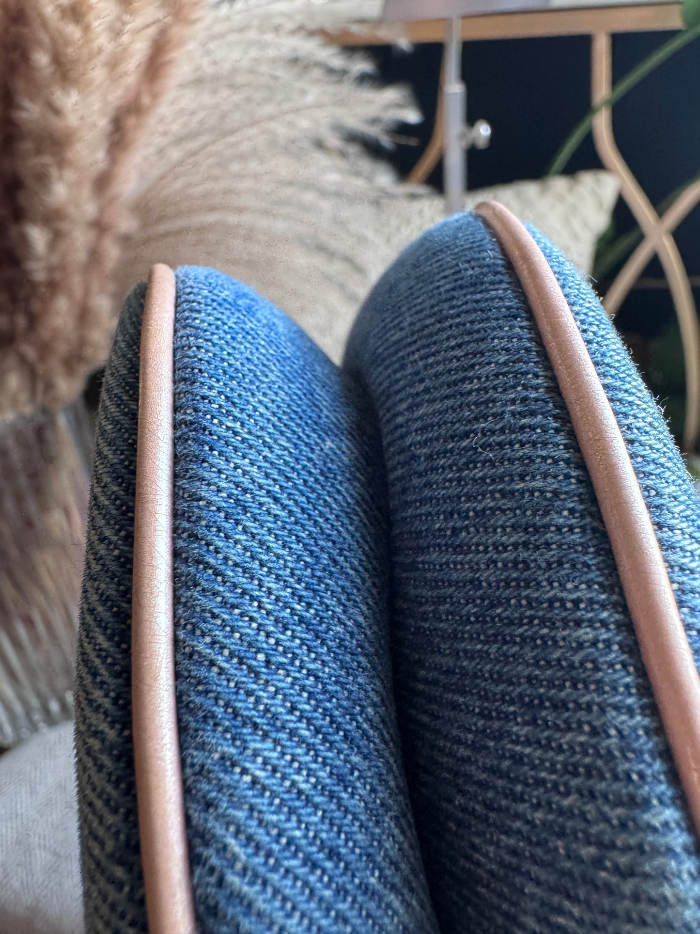 Dior Vintage Denim Saddle