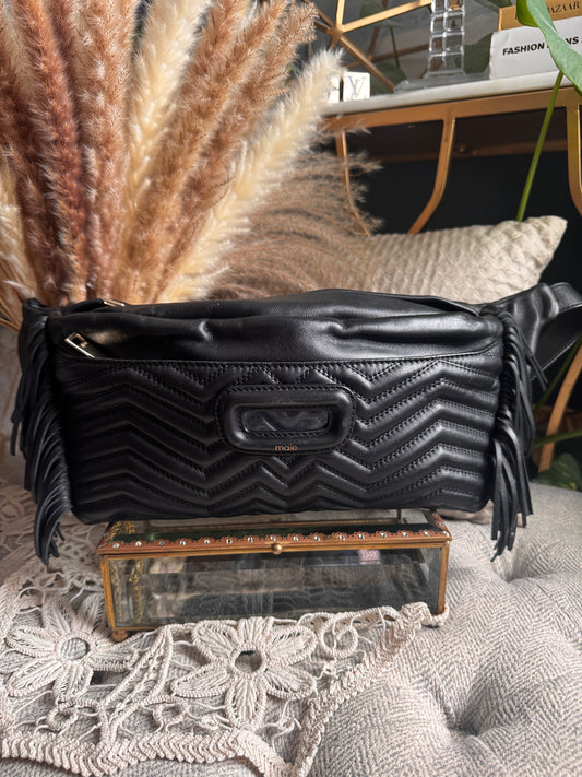 MAJE Leather Beltbag