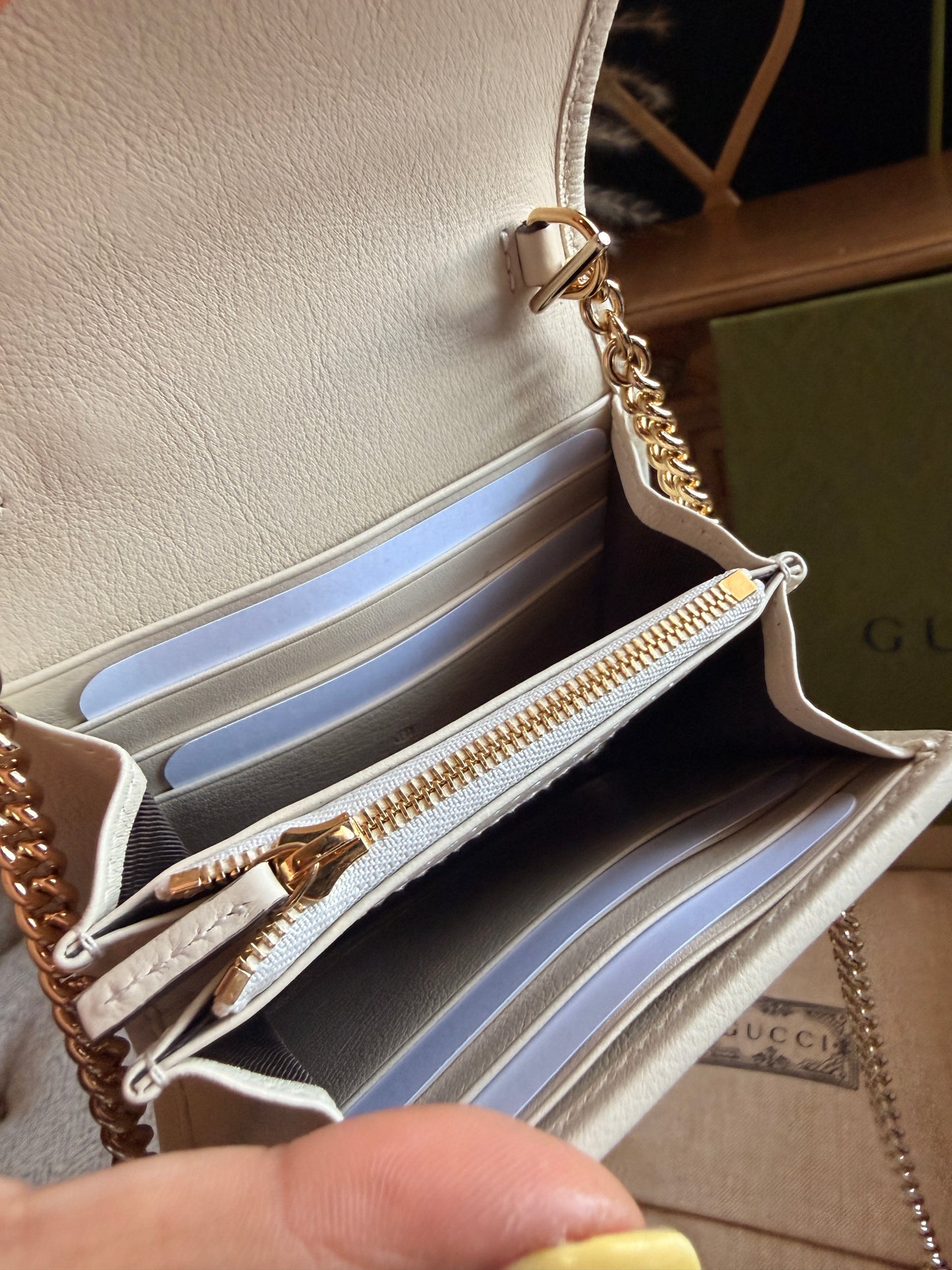 Gucci Blondie Wallet on Chain- Brand NEW in Box