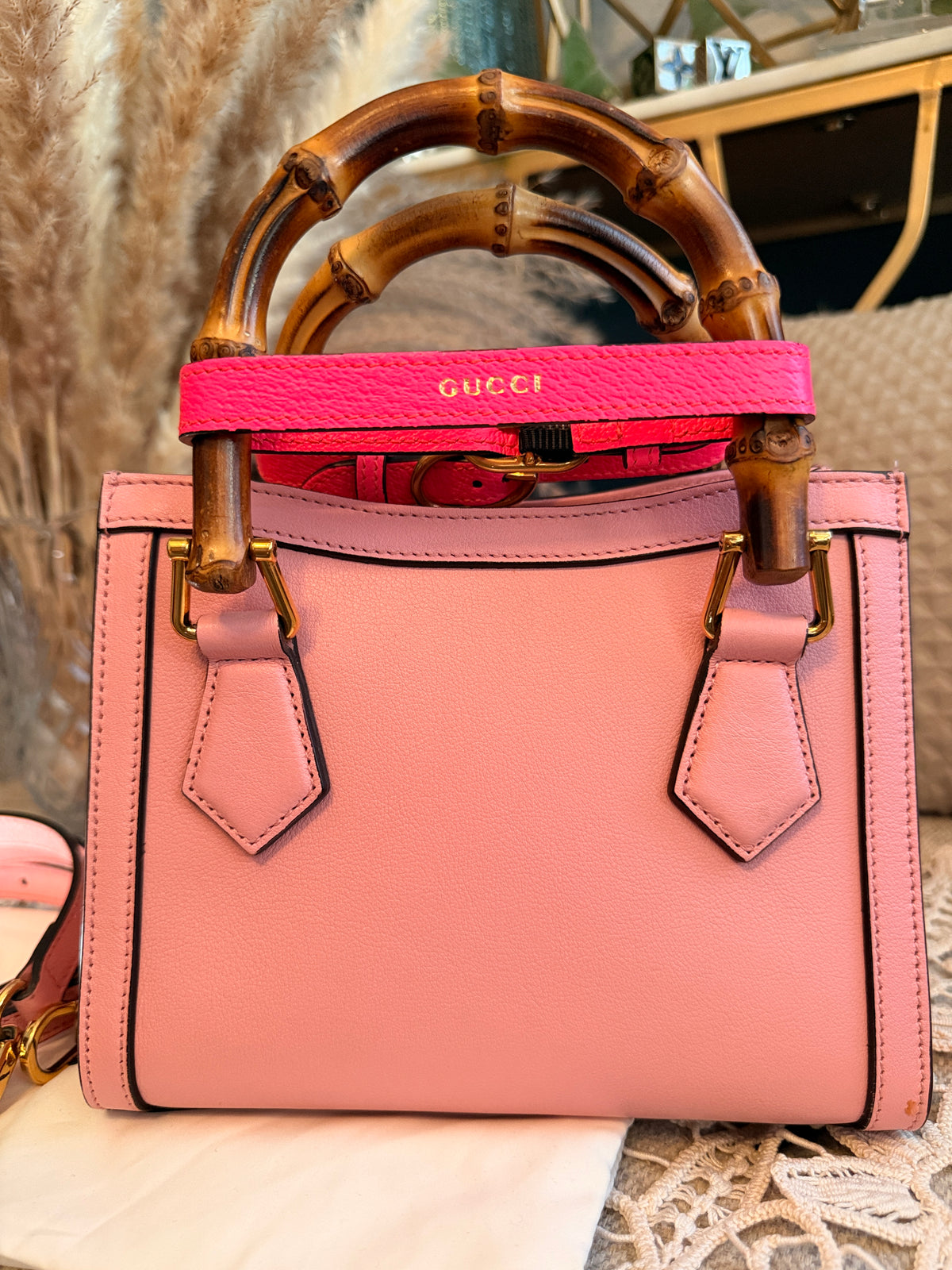 GUCCI Diana Small Tote