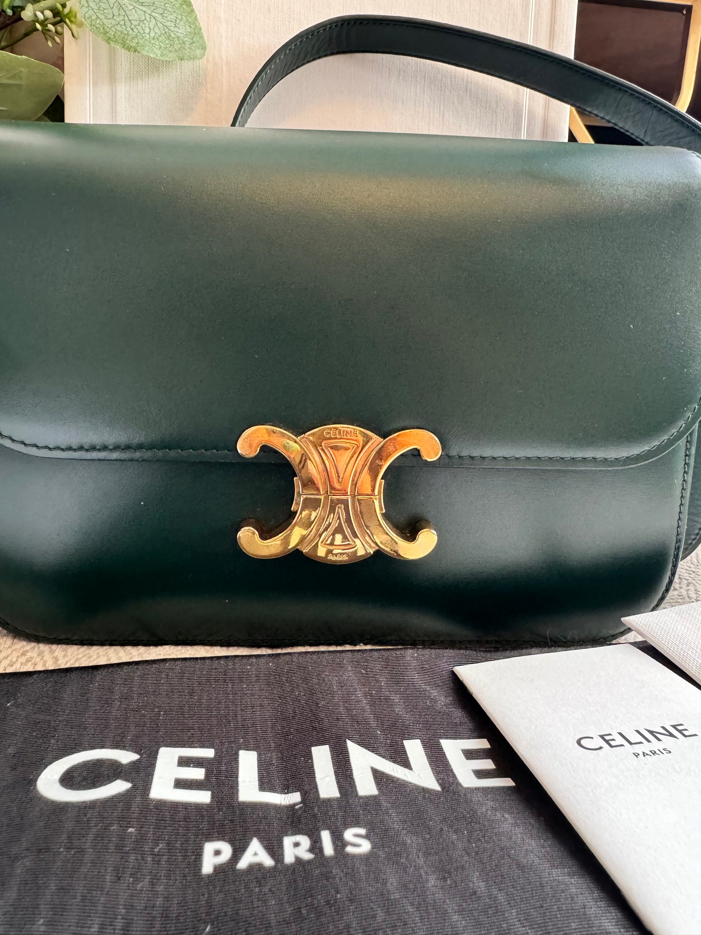 Celine Classique Triomphe in Amazone