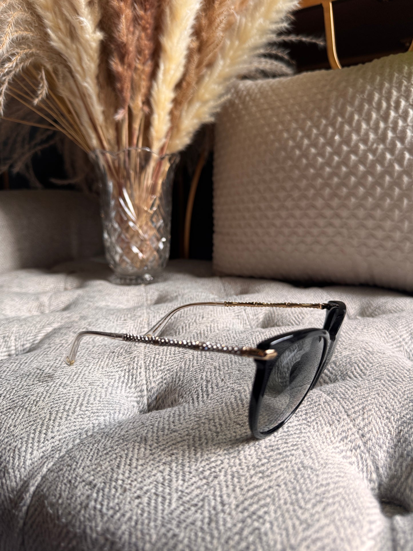 Gucci Sunglasses with Crystals on arms