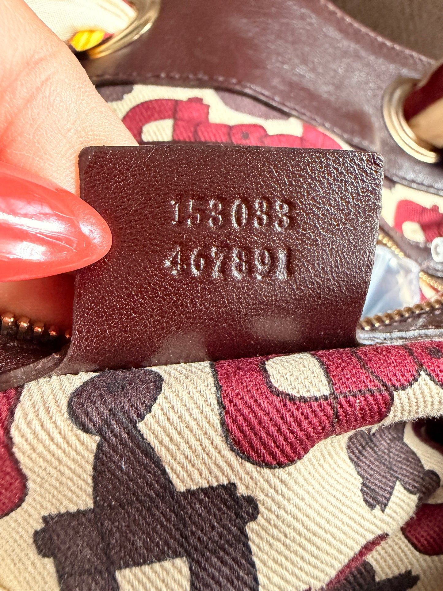 Gucci Positano in Guccissima Leather